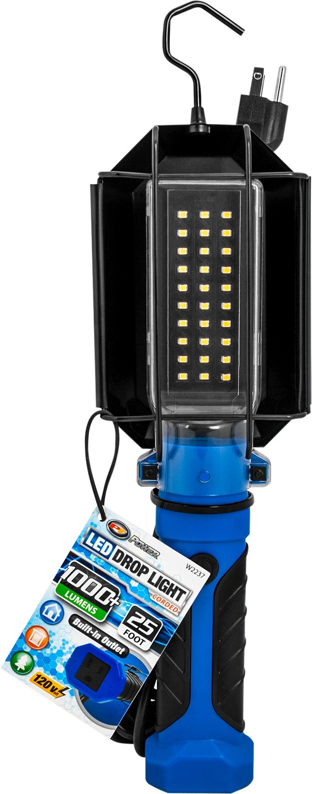 Performance Tool W2237 1000 Lumen 120V LED Drop Light