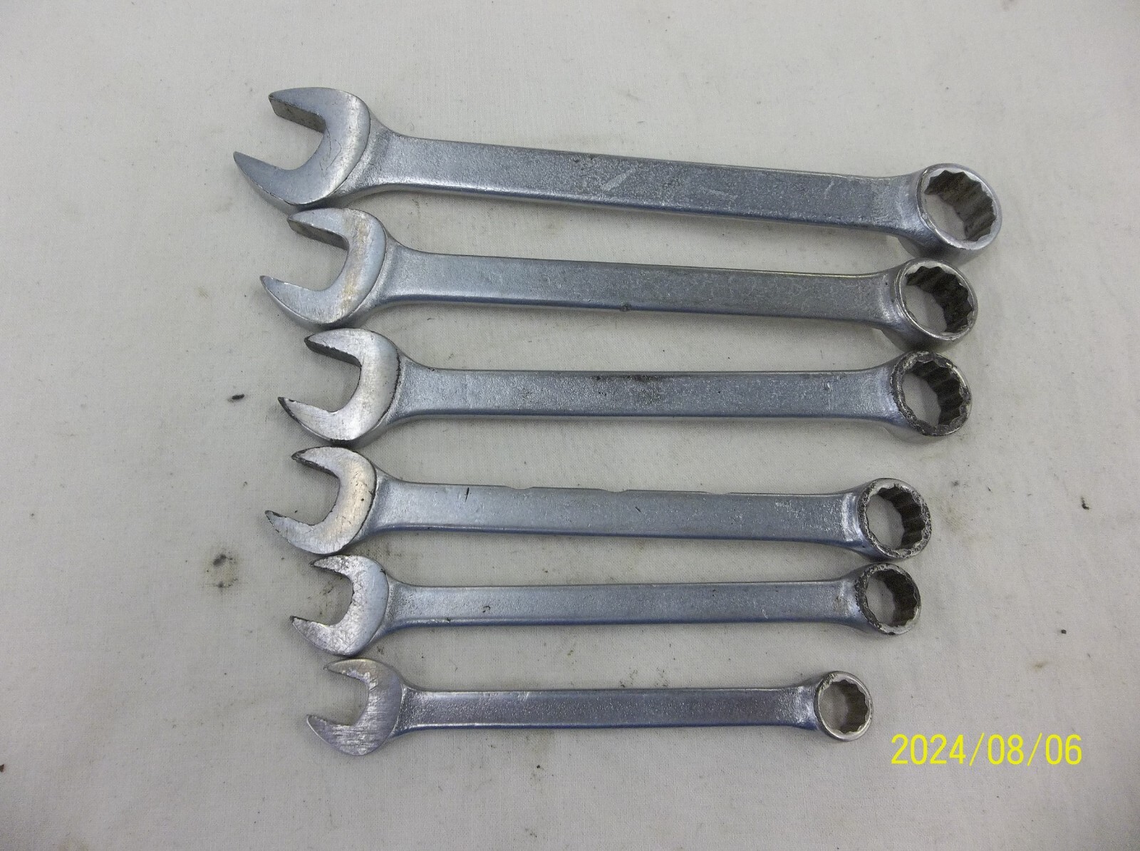 Vintage PAR-X by Snap on Combination Wrench Set of 6