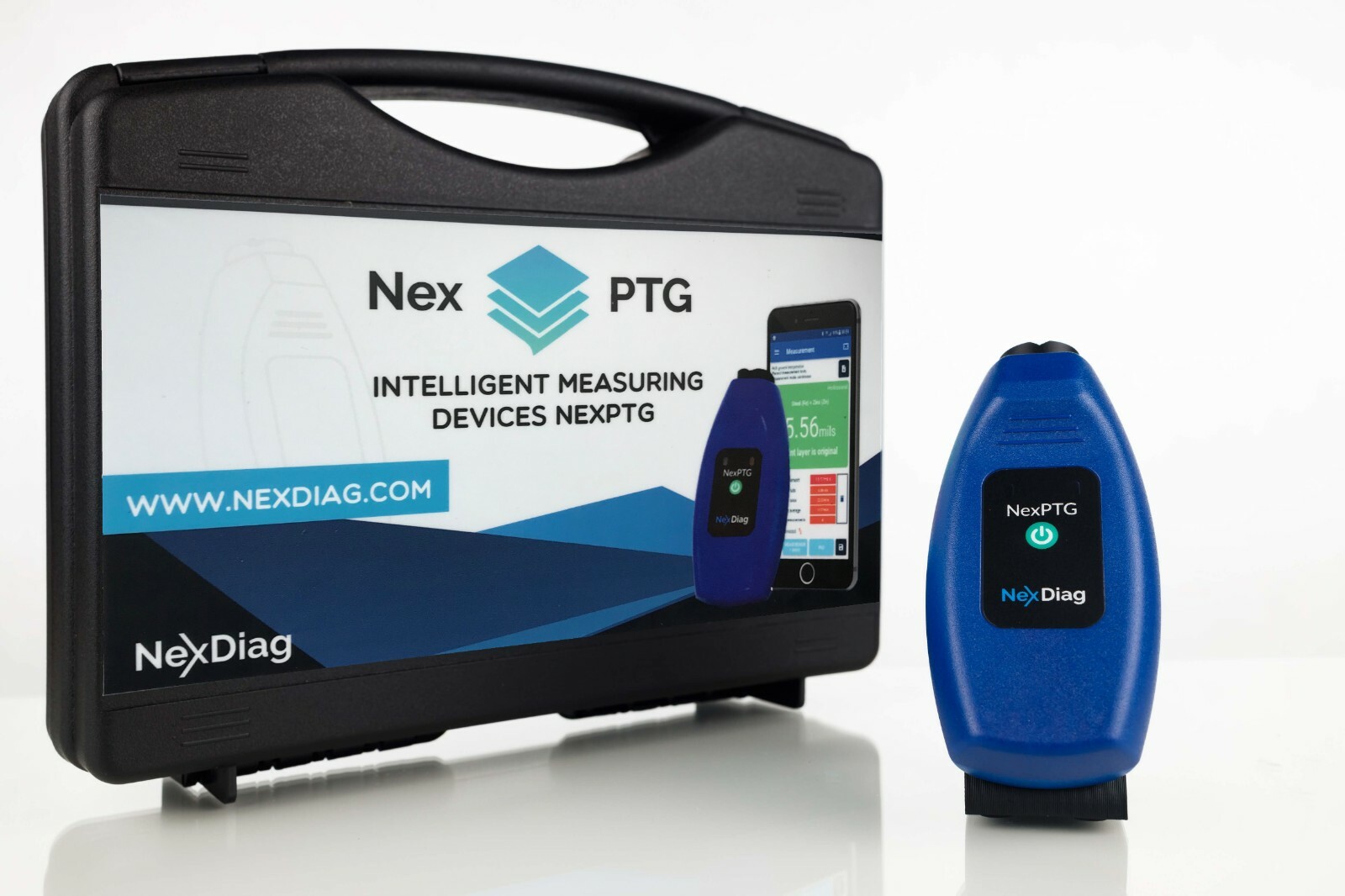 NexDiag NexPTG Professional Paint Coating Thickness Gauge | Paint Depth Gauge