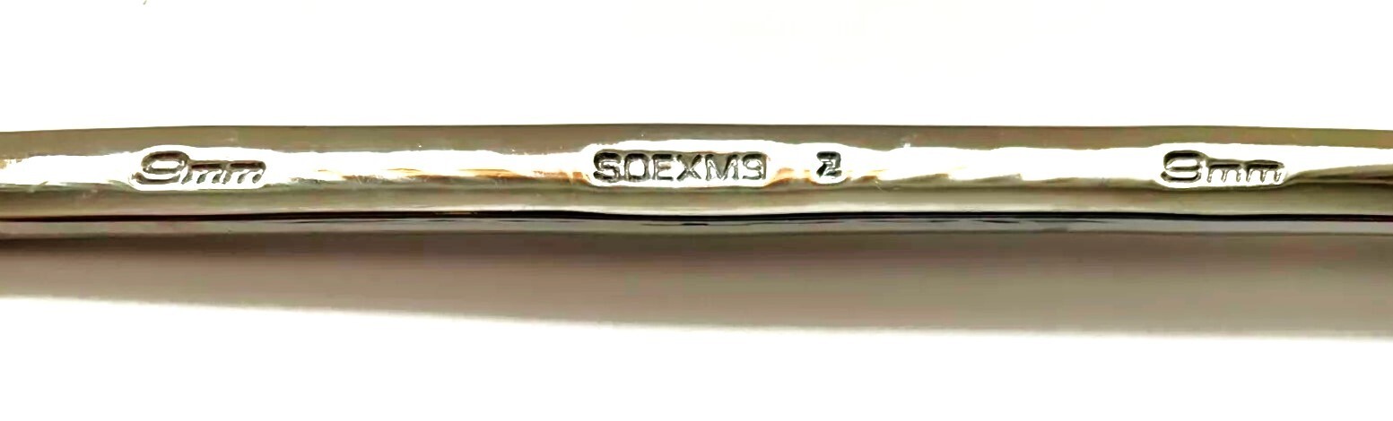 *NEW* Snap-On Tools 9mm Metric Flank Drive PLUS Combination Wrench SOEXM9 NEW!