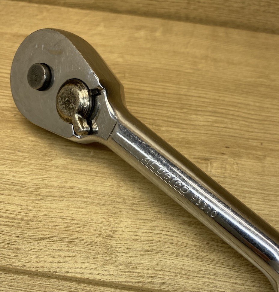ACDelco 93310 1/2” Drive Quick Release Ratchet Chrome Hand Tool
