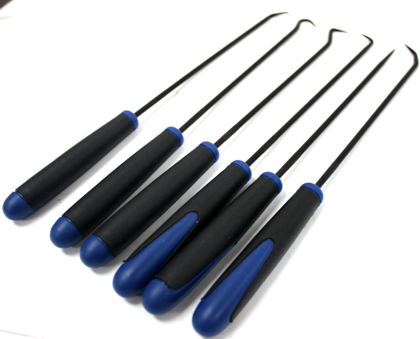 6pc Combination Extra Long Reach Hook & Pick Set O-Ring & Seal Remover Hobby