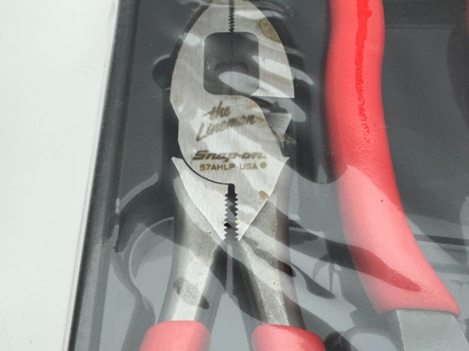 Snap-On NEW PLR300 3-Piece Pliers/Cutters Set Red