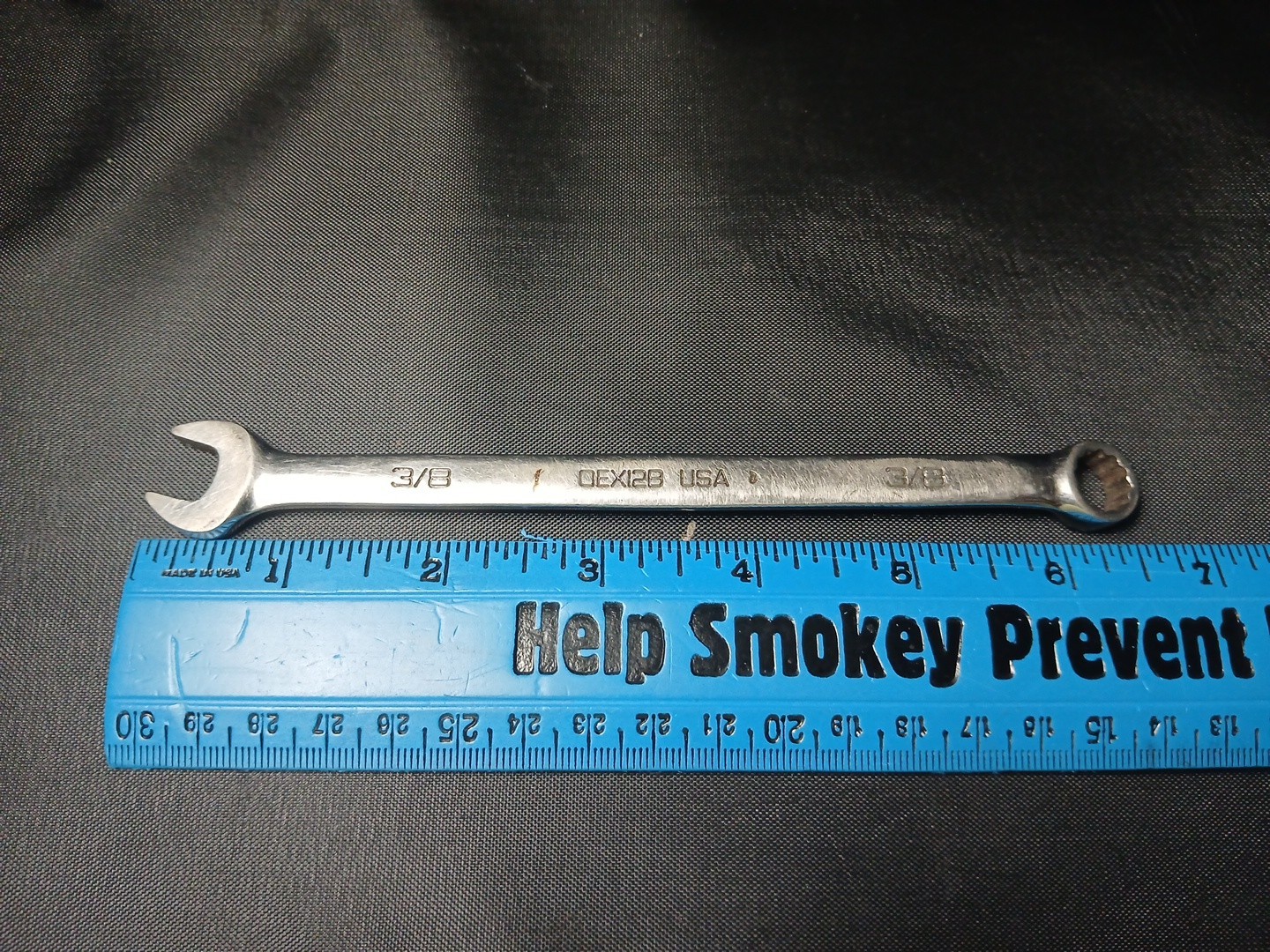 Snap-on SAE Combination Wrench Lot OEX12B OEX18A RXS18 3/8 9/16