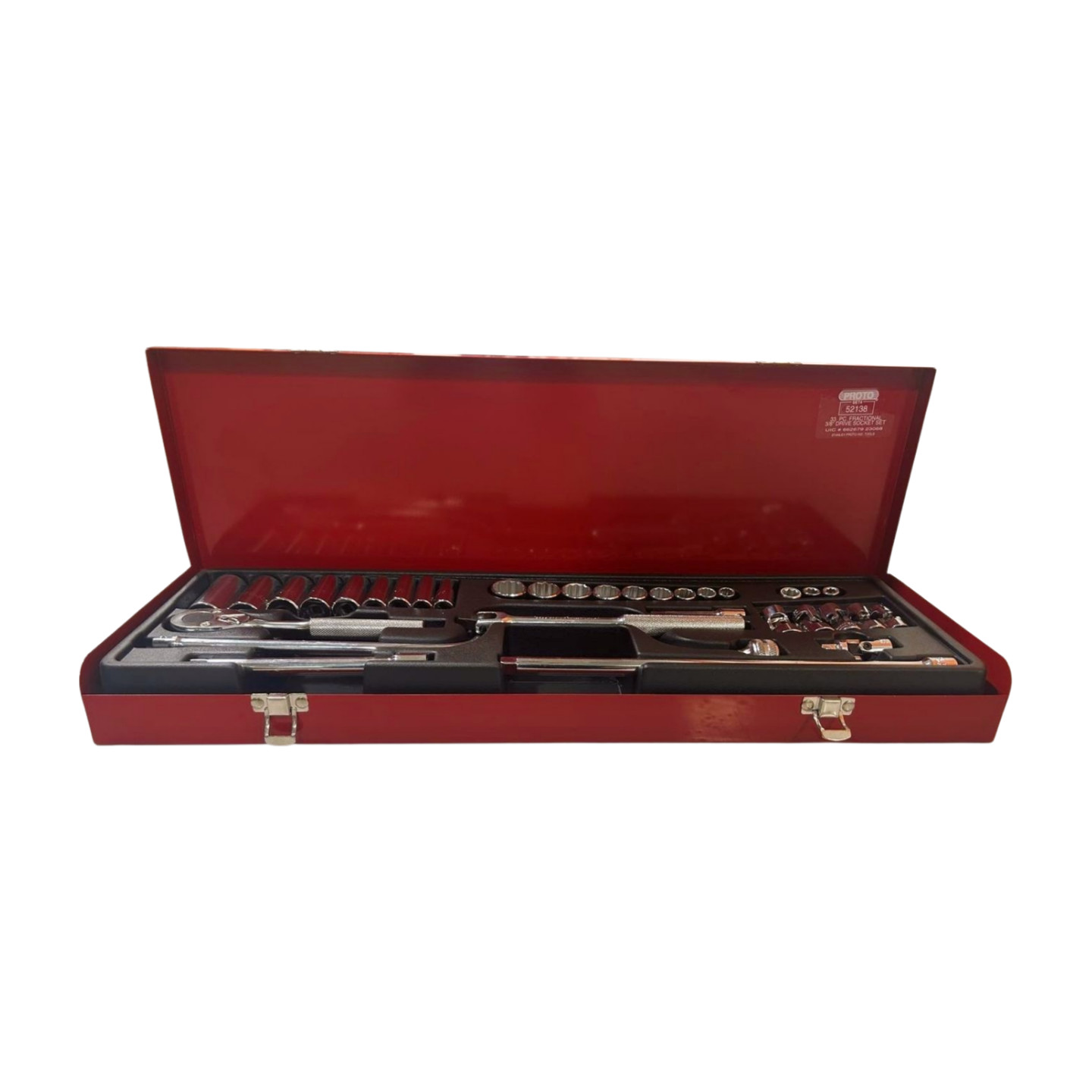 PROTO PROFESSIONAL – J52138 – 3/8 In. Drive Fractional Socket Set – Mint NOS