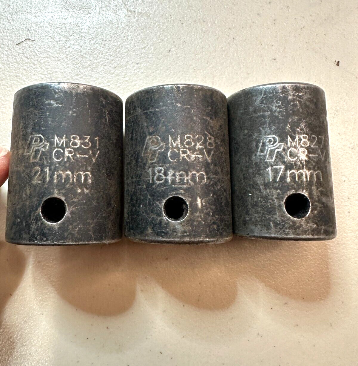 3 – Performance Tool Impact Sockets 1/2 Inch Drive 6pt 21mm 18mm 17mm See pics!