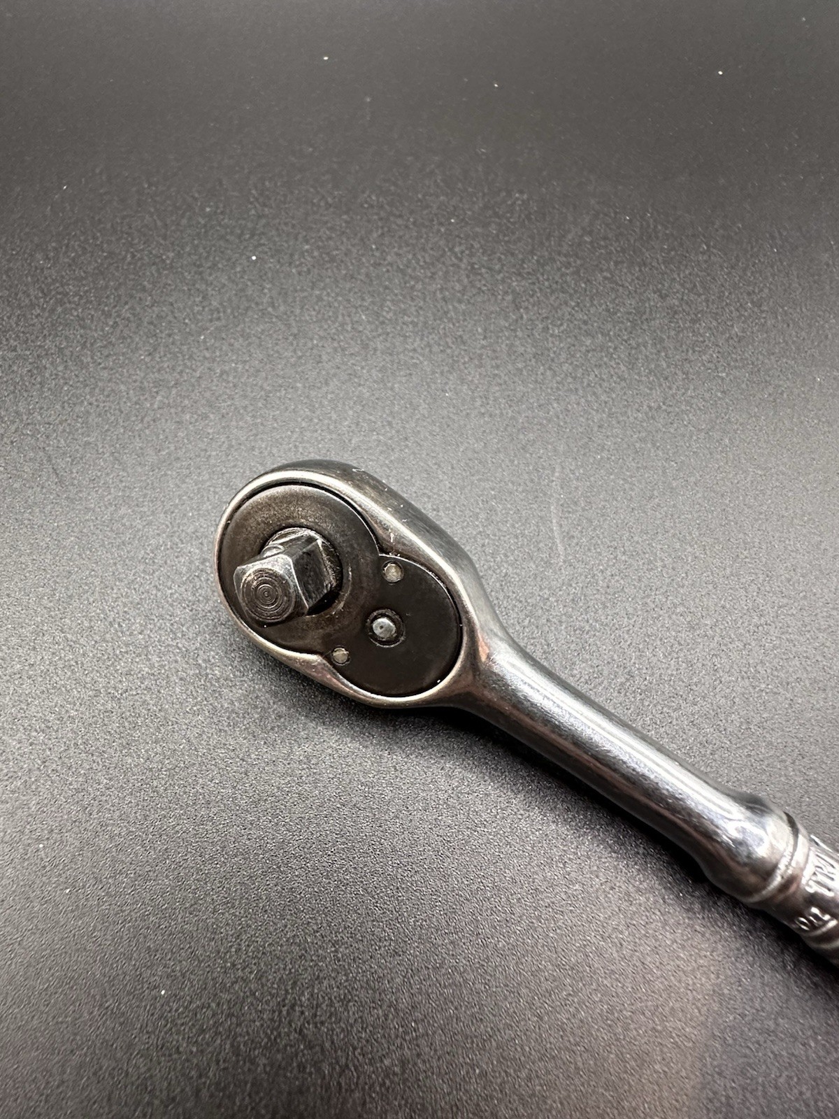 Vintage Snap On Tools 1/4” Drive Ratchet TM-70-B