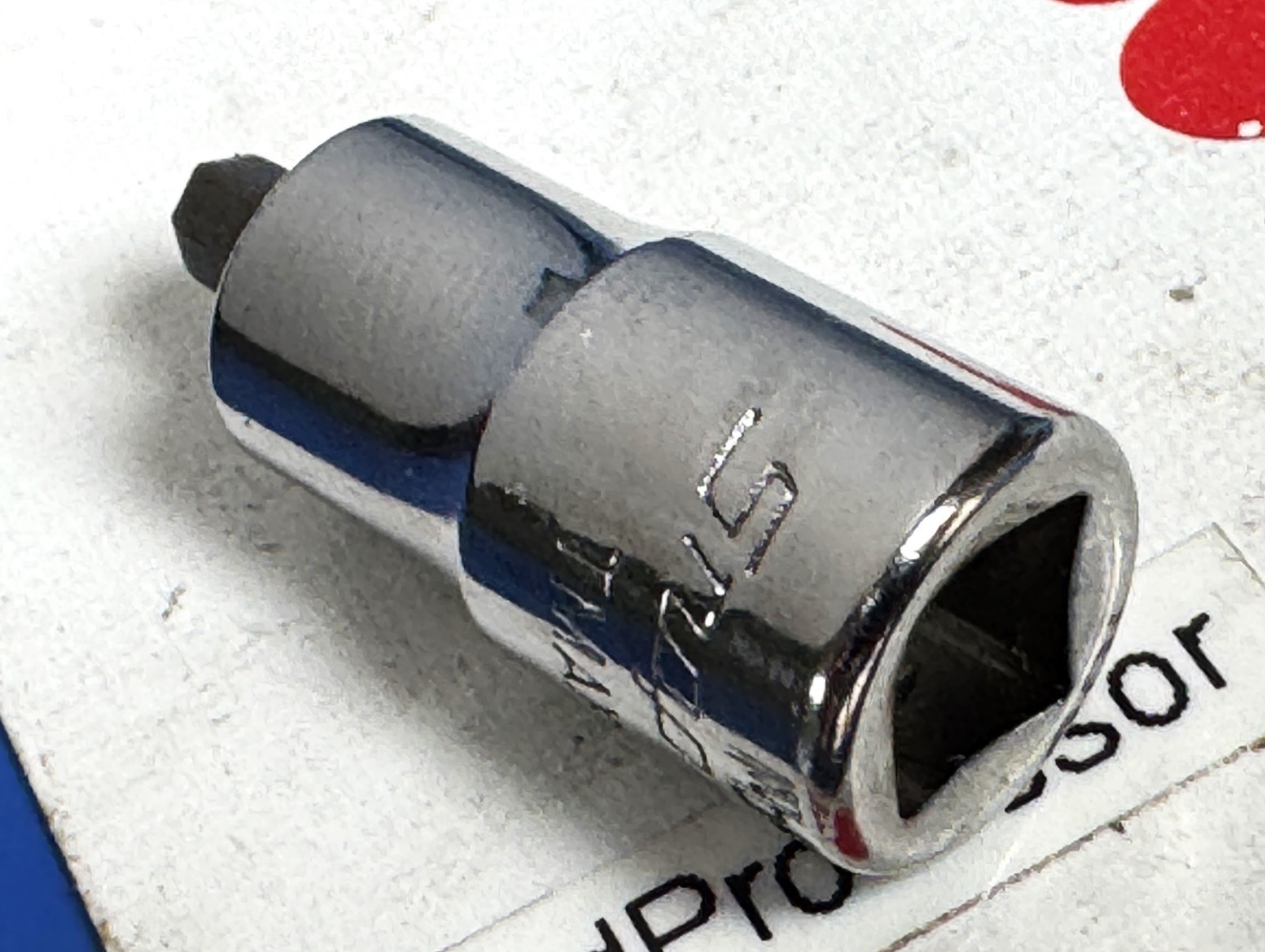 Snap-on 1/4″ drive Stubby Length Short SAE 9/64″ Hex socket driver TMAXS4.5E NEW