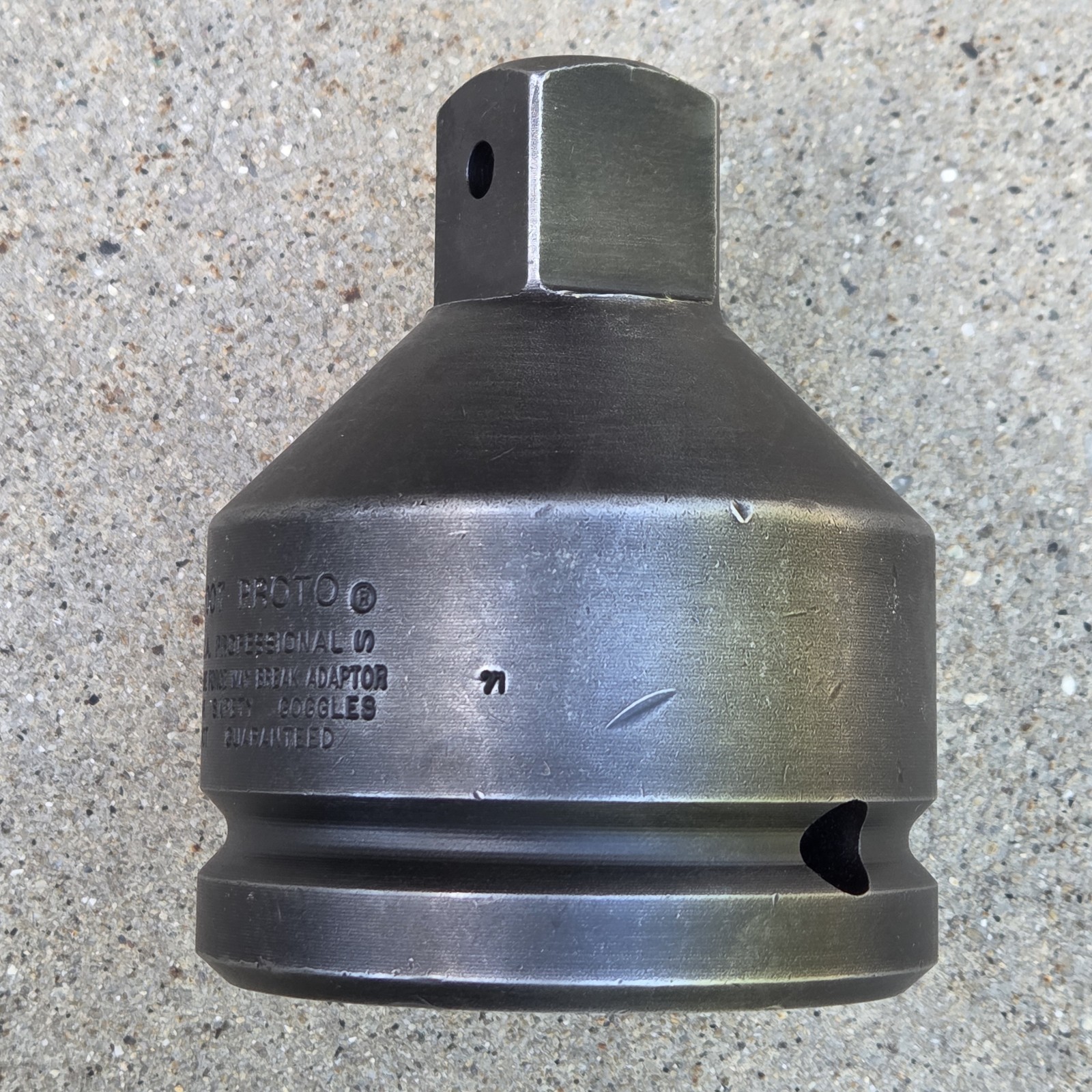 Proto J15007 15007 1-1/2″ Female x 1″ Male Impact Socket Adapter