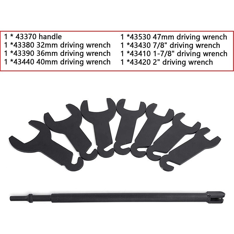 Pneumatic Fan Clutch Wrench Removal Tool 1 Set For Ford/GM/Chrysler/Jeep 43300