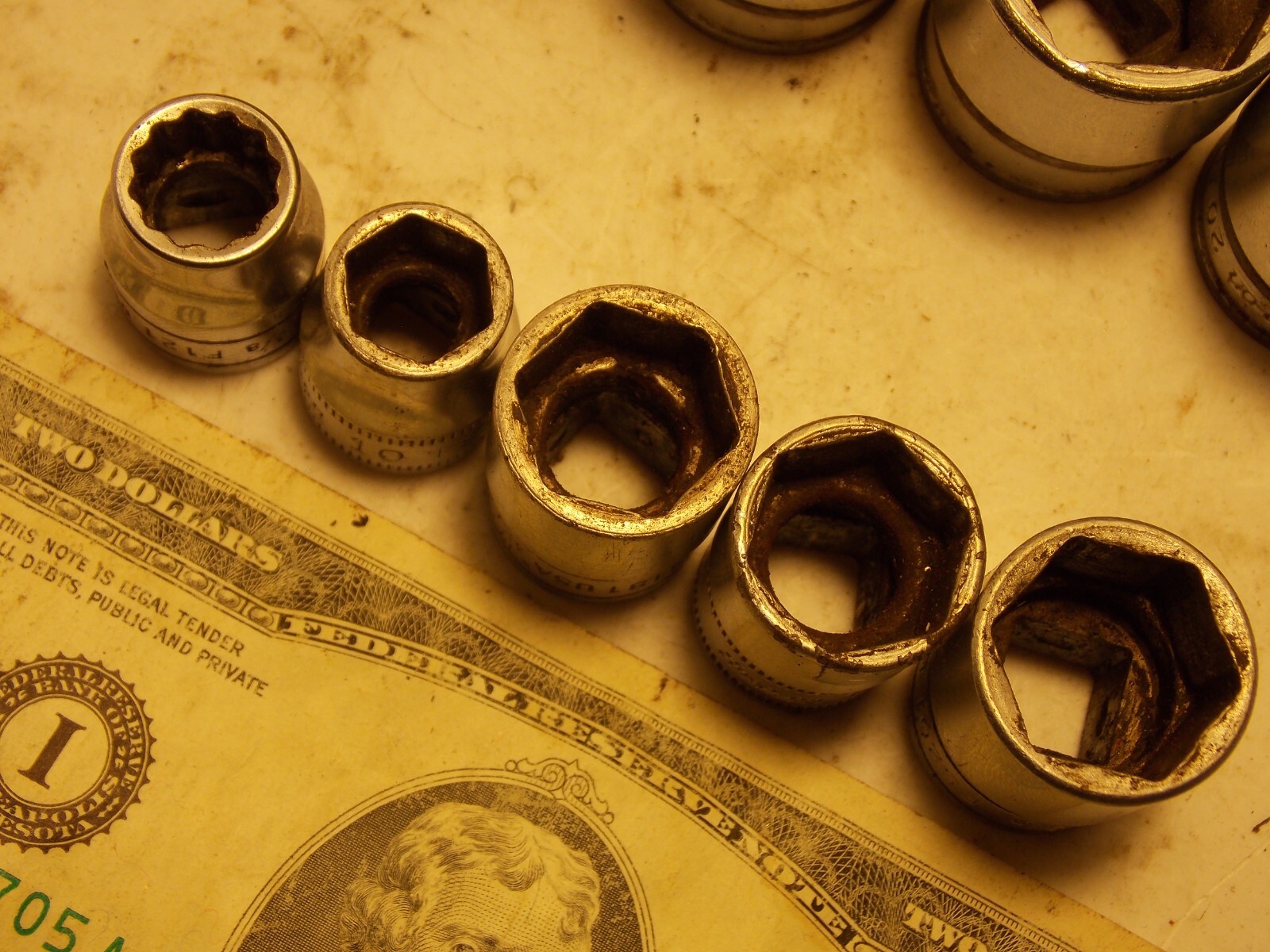 Snap on 3/8″ Drive Shallow Chrome Sockets sold Singles 14mm 3/8 9/16 FREEShpA1
