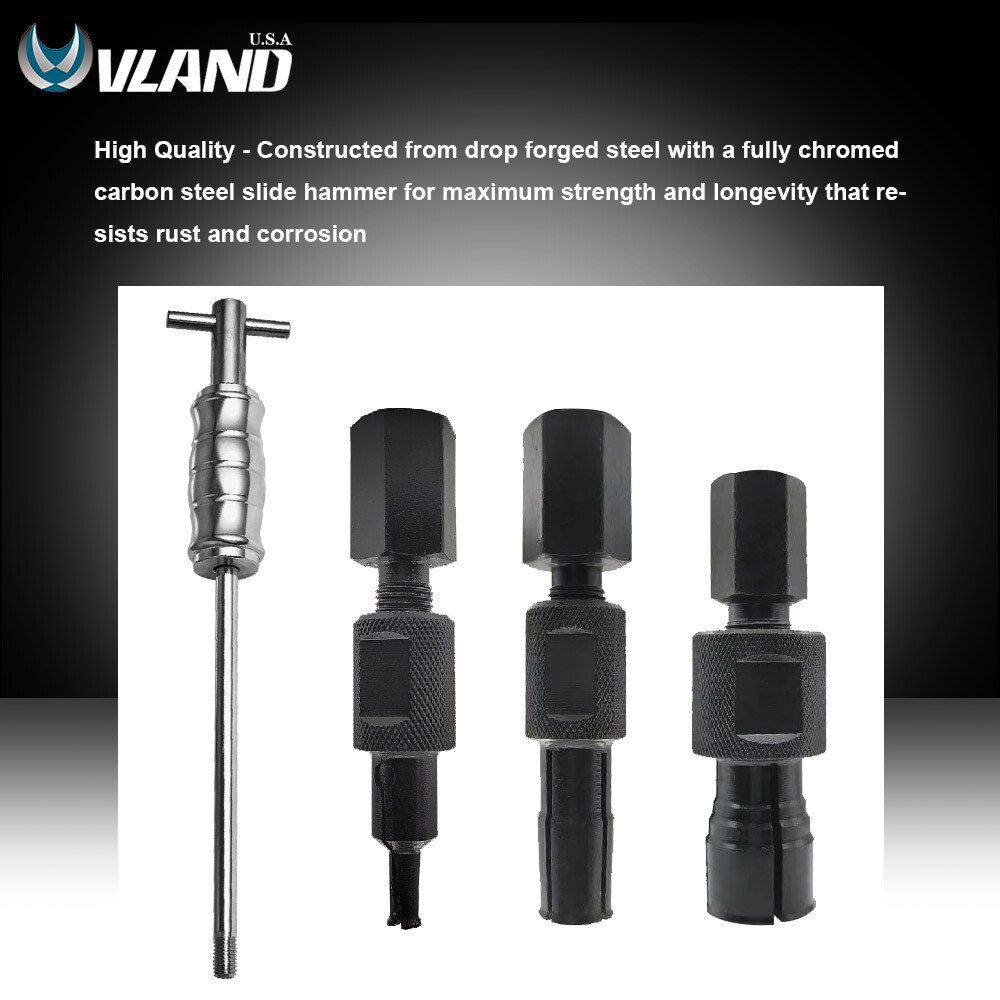 9pc/Set Blind Hole 8-32mm Inner Bearing Puller Remover Slide Hammer Internal Kit