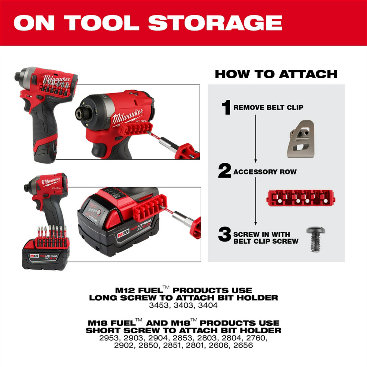 Milwaukee Tool SHOCKWAVE Impact Duty Driver Bit Auto Set &hyphen; 124PC