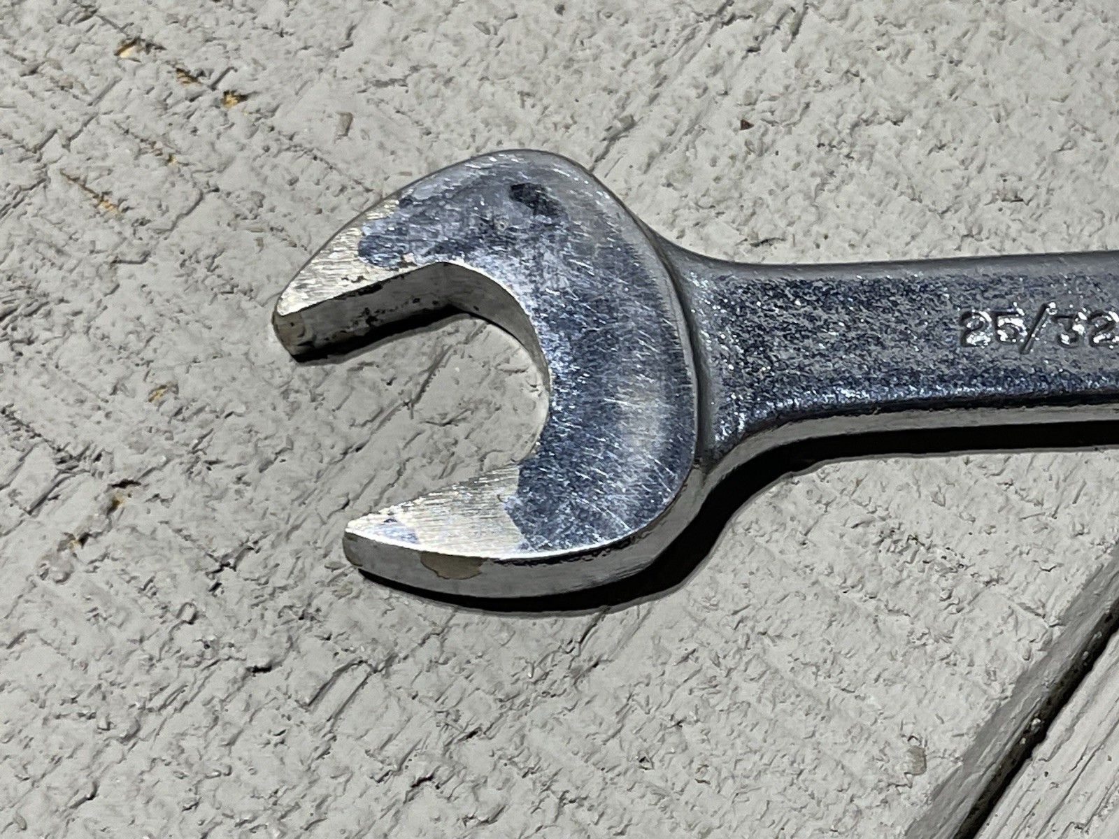 Fairmount Tools USA 1029 SAAE 25/32″ x 11/16″ Open End Wrench, Nice!