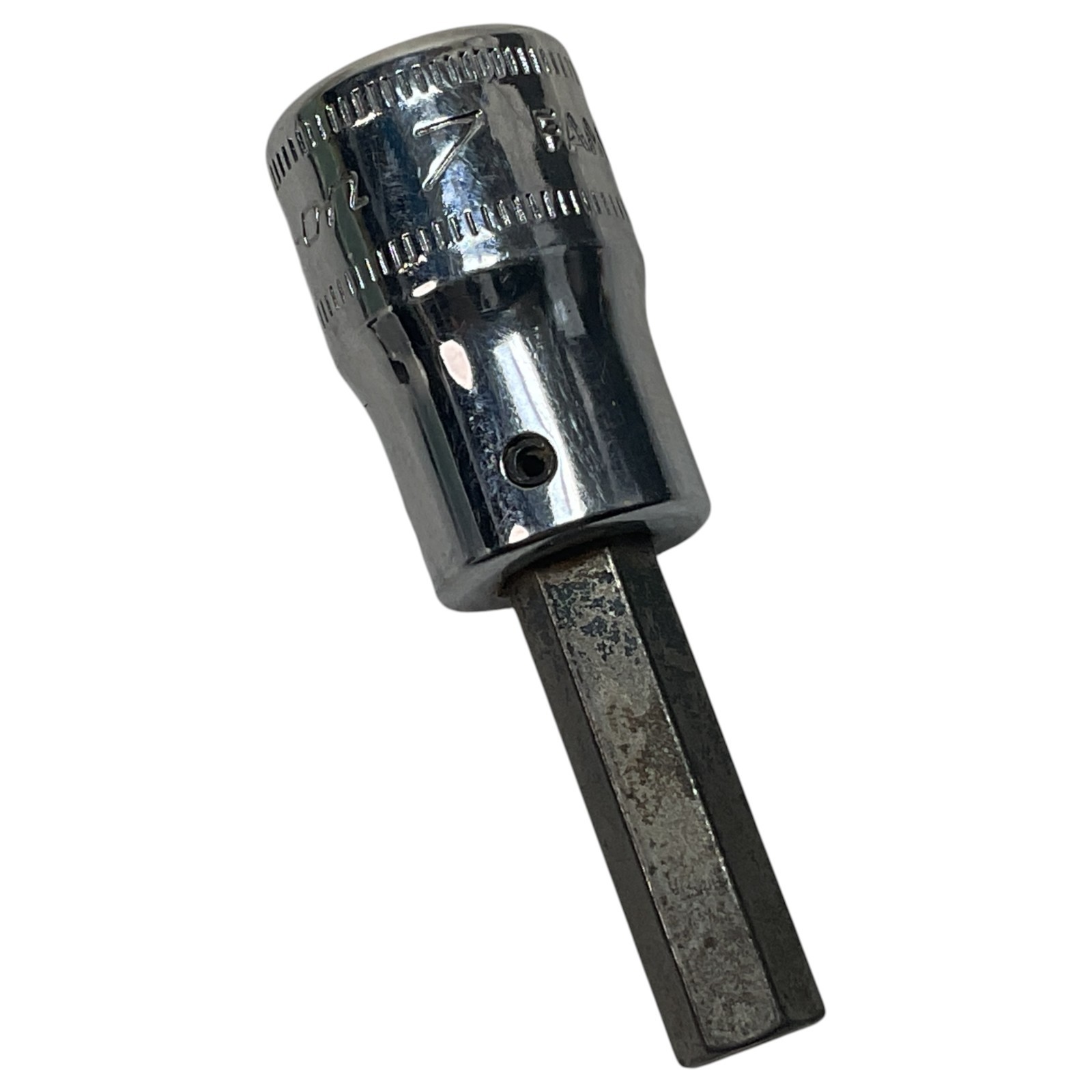 Snap-on FAM7 7mm Hex Bit Socket 3/8″ Drive Chrome USA Hand Tool