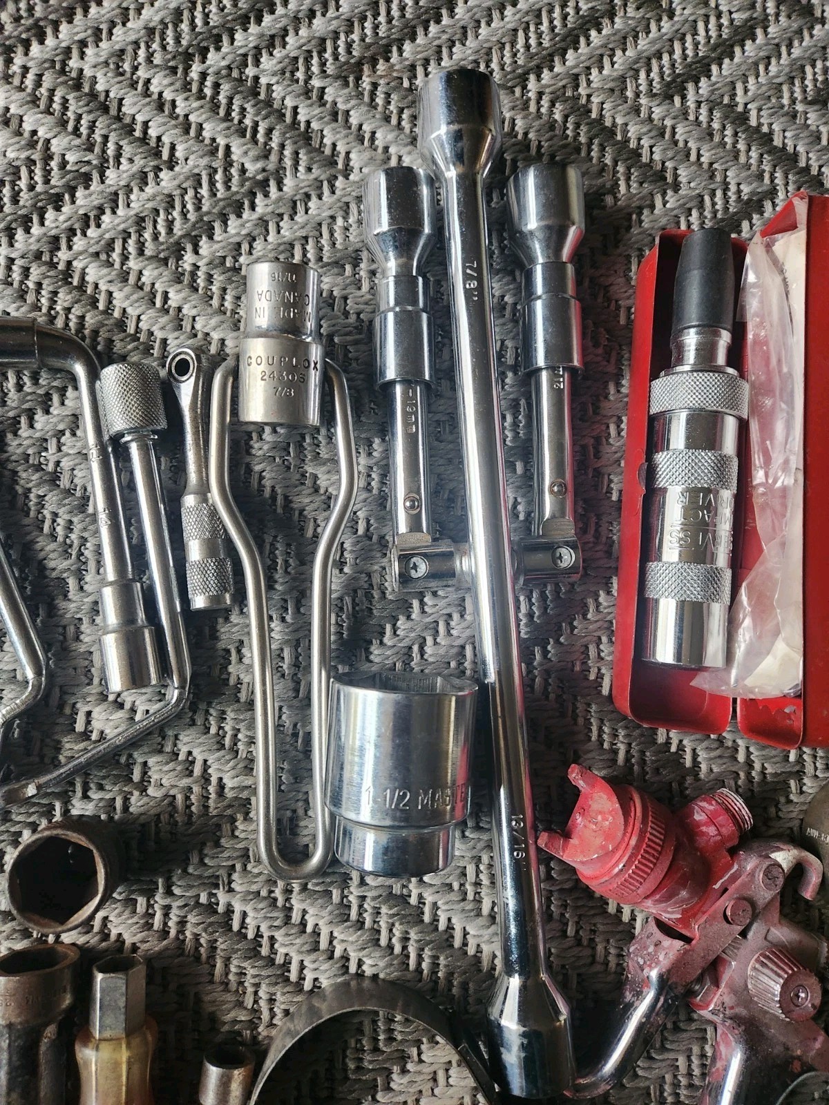 Lot of Mechanic Hand Tools