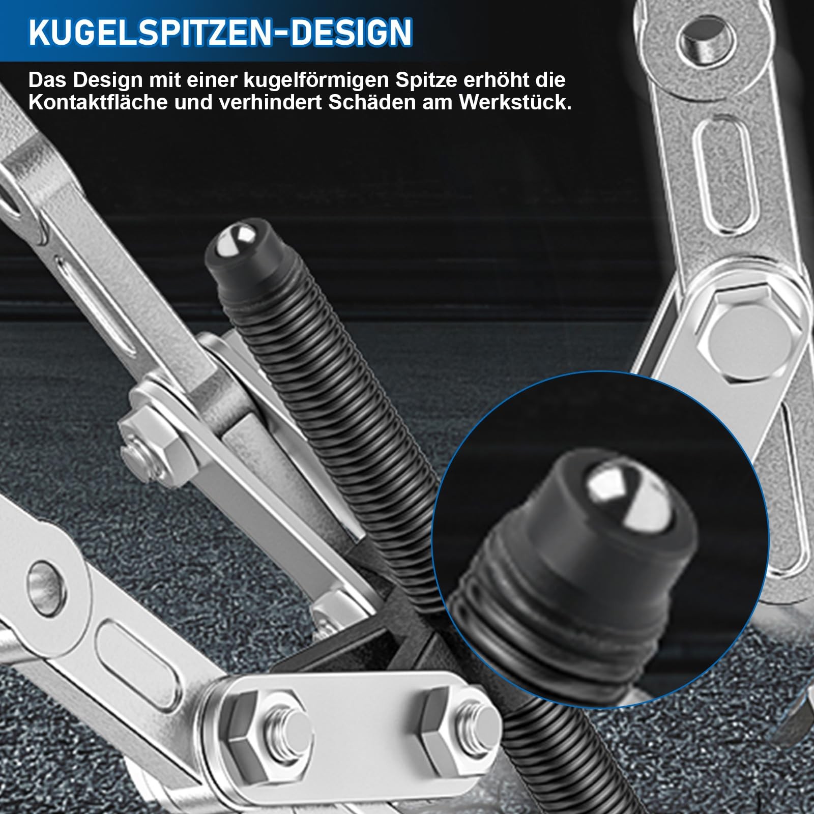 9” Bearing Puller 30210mm, 2/3 Arm Outer/Inner Puller Set, Ball Bearing Puller…