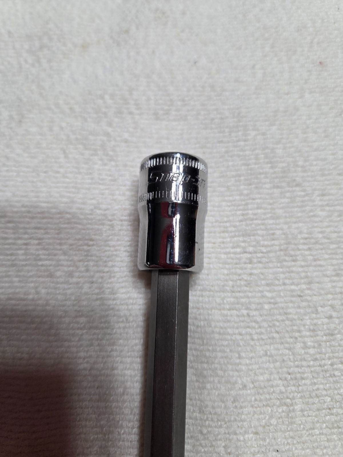 NEW Snap-On 3/8″ Dr Metric 8 mm Triple Square Hex Bit Long Socket Driver FTSM8LE