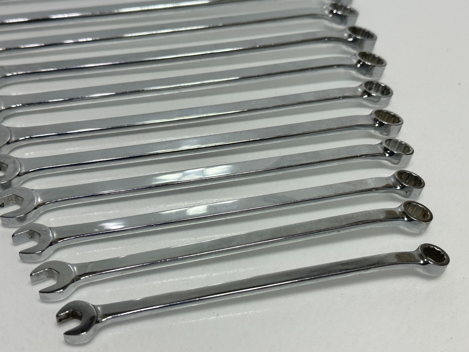 Cornwell USA WCM112LST 12pc Metric 8-19mm Extra Long Combination Wrench Set VTG