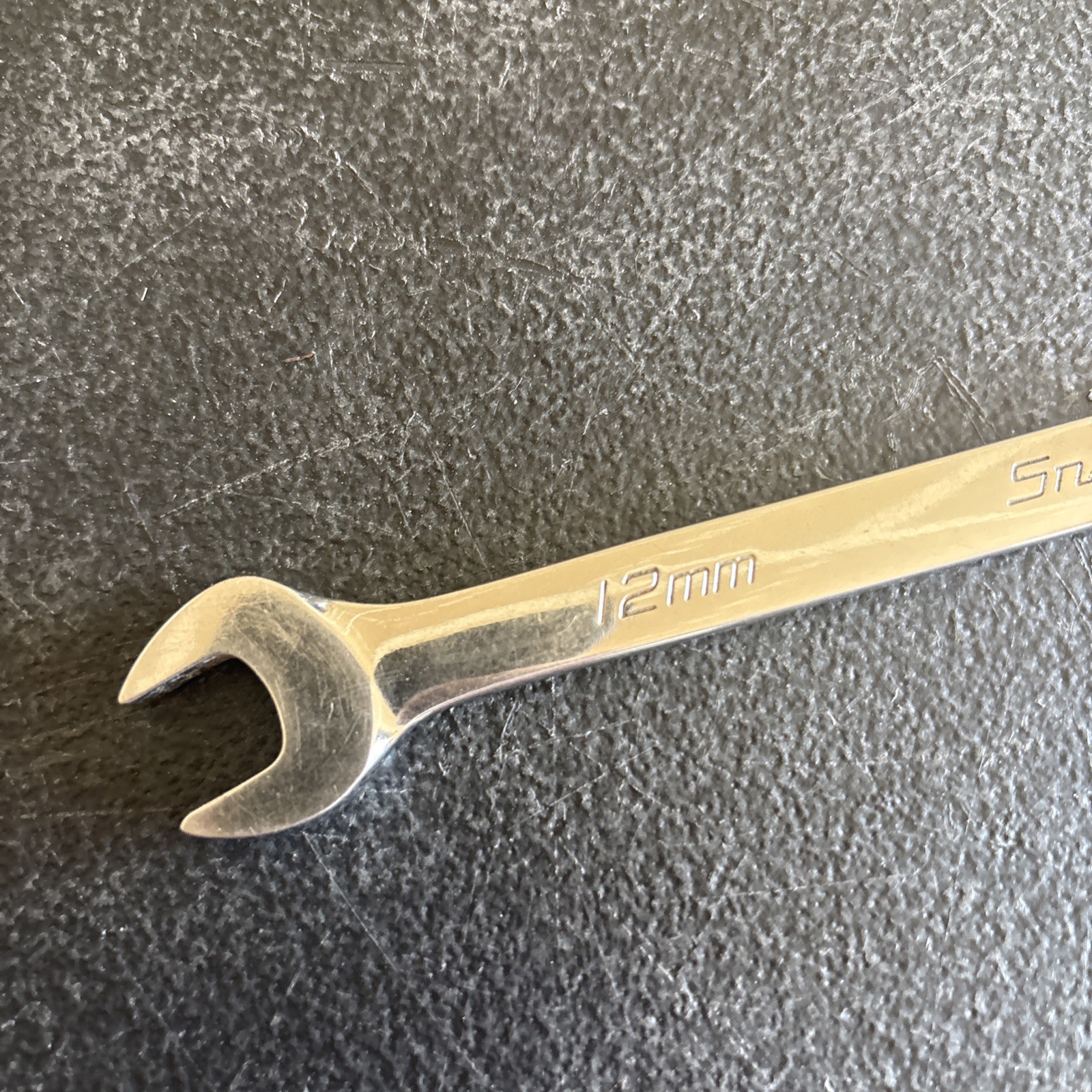 Snap On 12MM 12PT Metric Chrome Combination Wrench USA OEXM120B