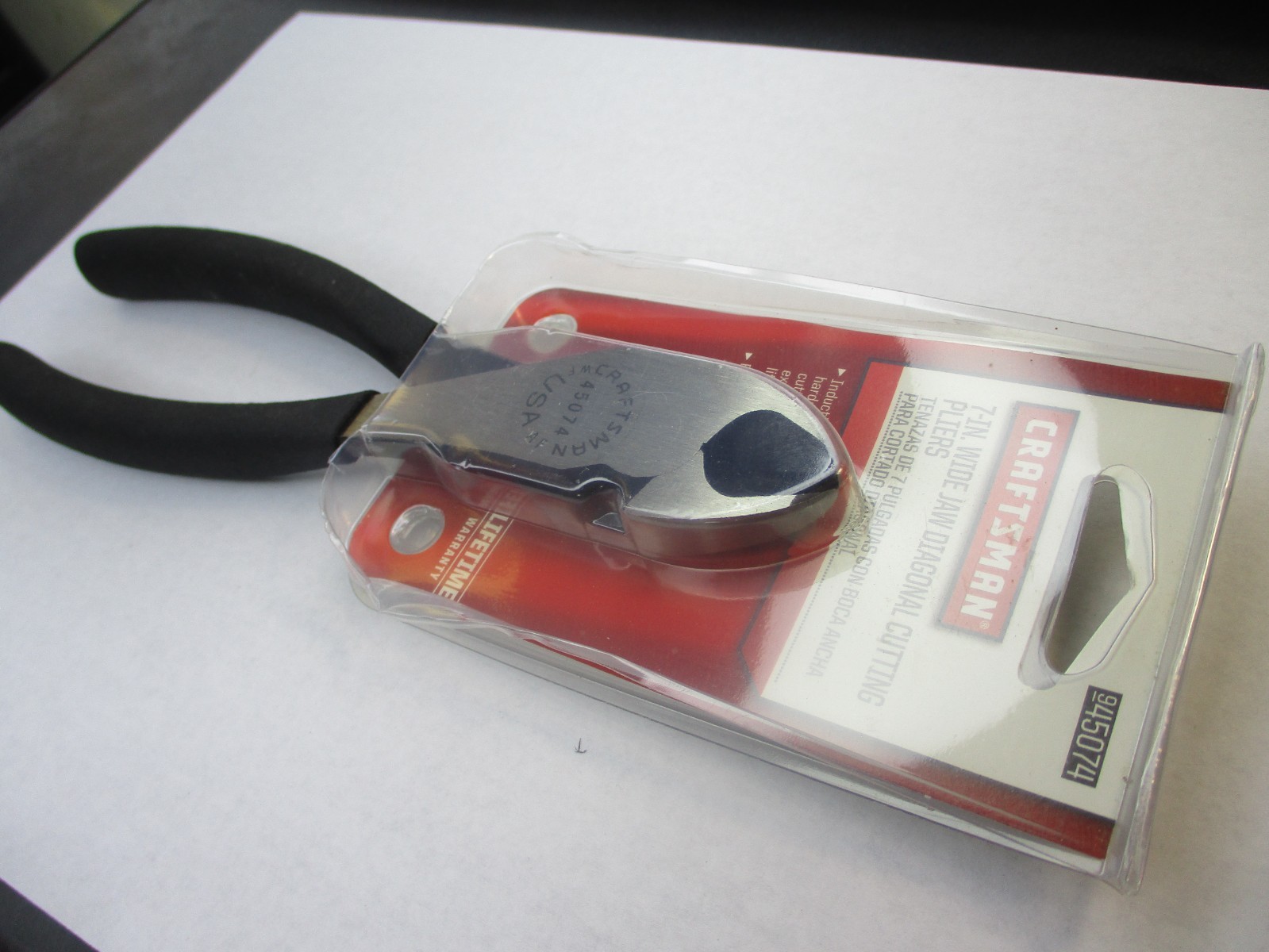 Craftsman 45074 7″ Wide Jaw Diagonal Cutting Pliers Made in USA New