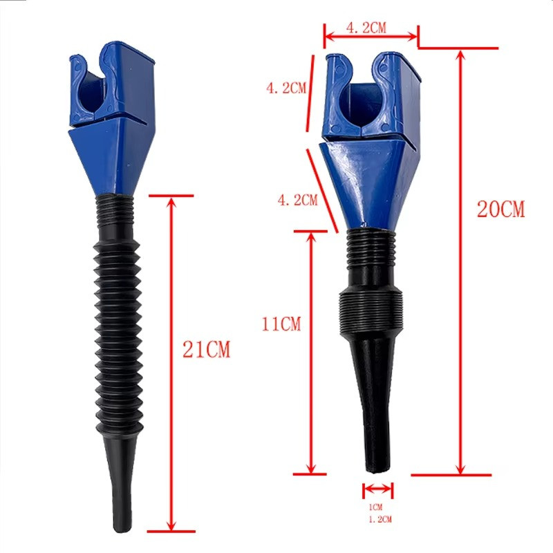 Flexible Draining Tool Snap MultiPurpose Flexible Fold Oil Diesel Transfer Funne