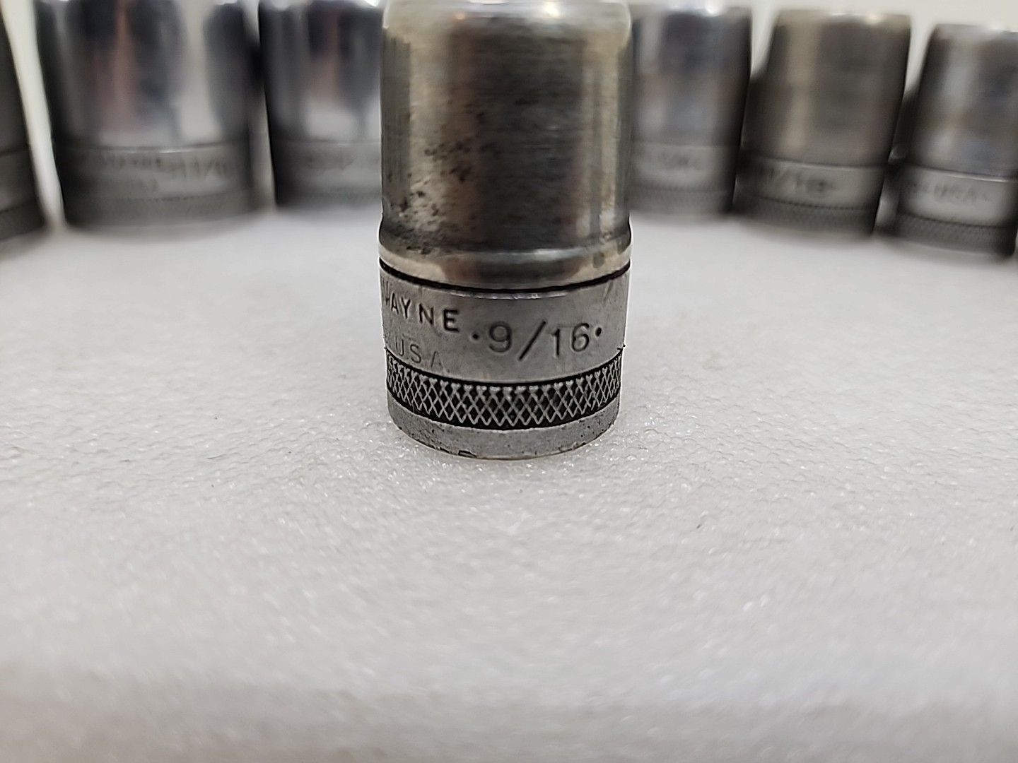 VTG SK Tools SK Wayne 1/2” Drive SAE 12Pc Socket Set 7/16” To 1 1/4” USA