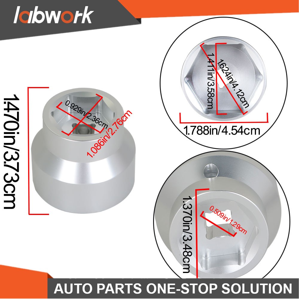 Labwork Oil Filter Socket 2003 2004-2010 For Ford Powerstroke Diesel 6.0L 6.4L