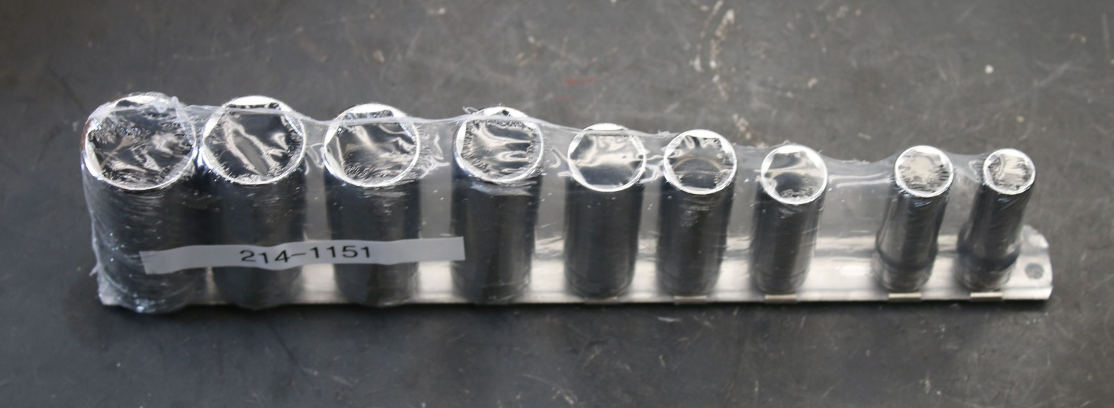 CAT Caterpillar 214-1151 9 pc Socket Set 3/8 Drive DEEP 3/8″ – 7/8″ 6-Point