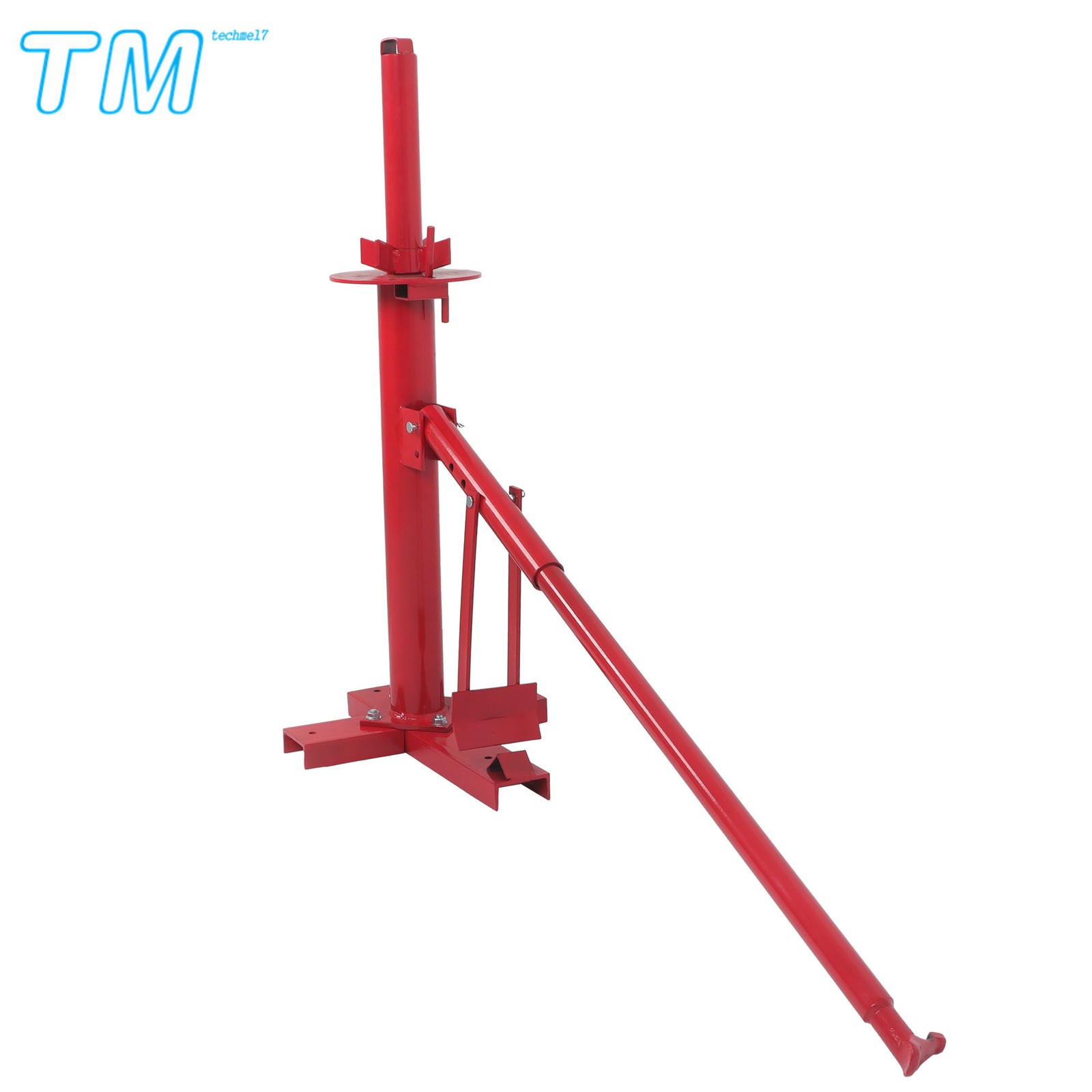 Portable Hand Bead Breaker Mounting Tool 8″ to 16″ Tires Manual Tire Changer Red