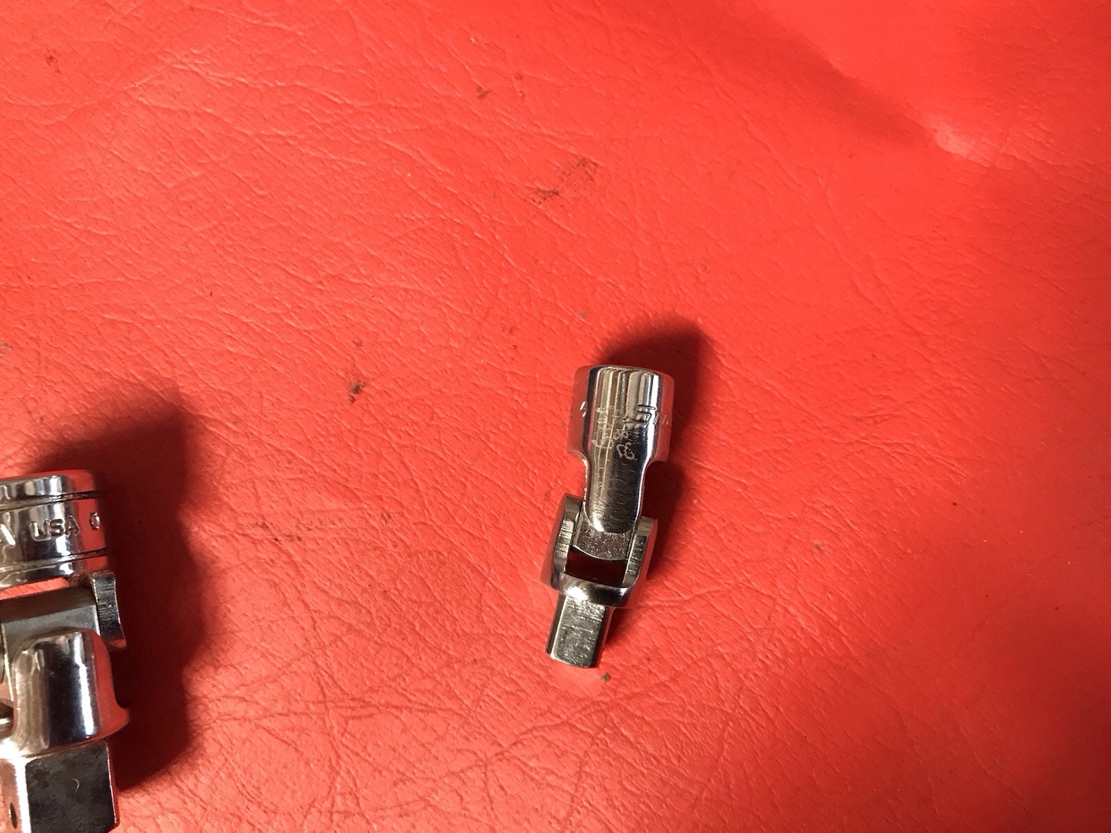 Snap On FU80A 3/8” Drive & TMU8 1/4” Drive Universal Joint Socket Adapters