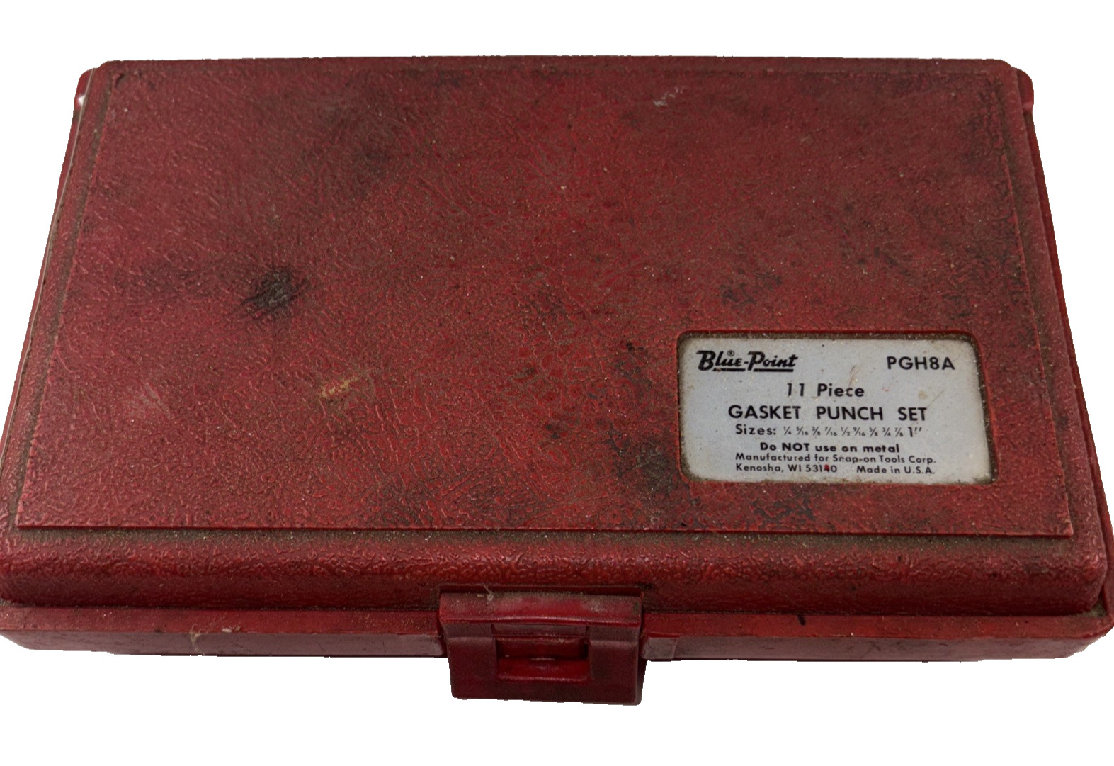 Blue Point 11 piece gasket punch set part number PGH8A
