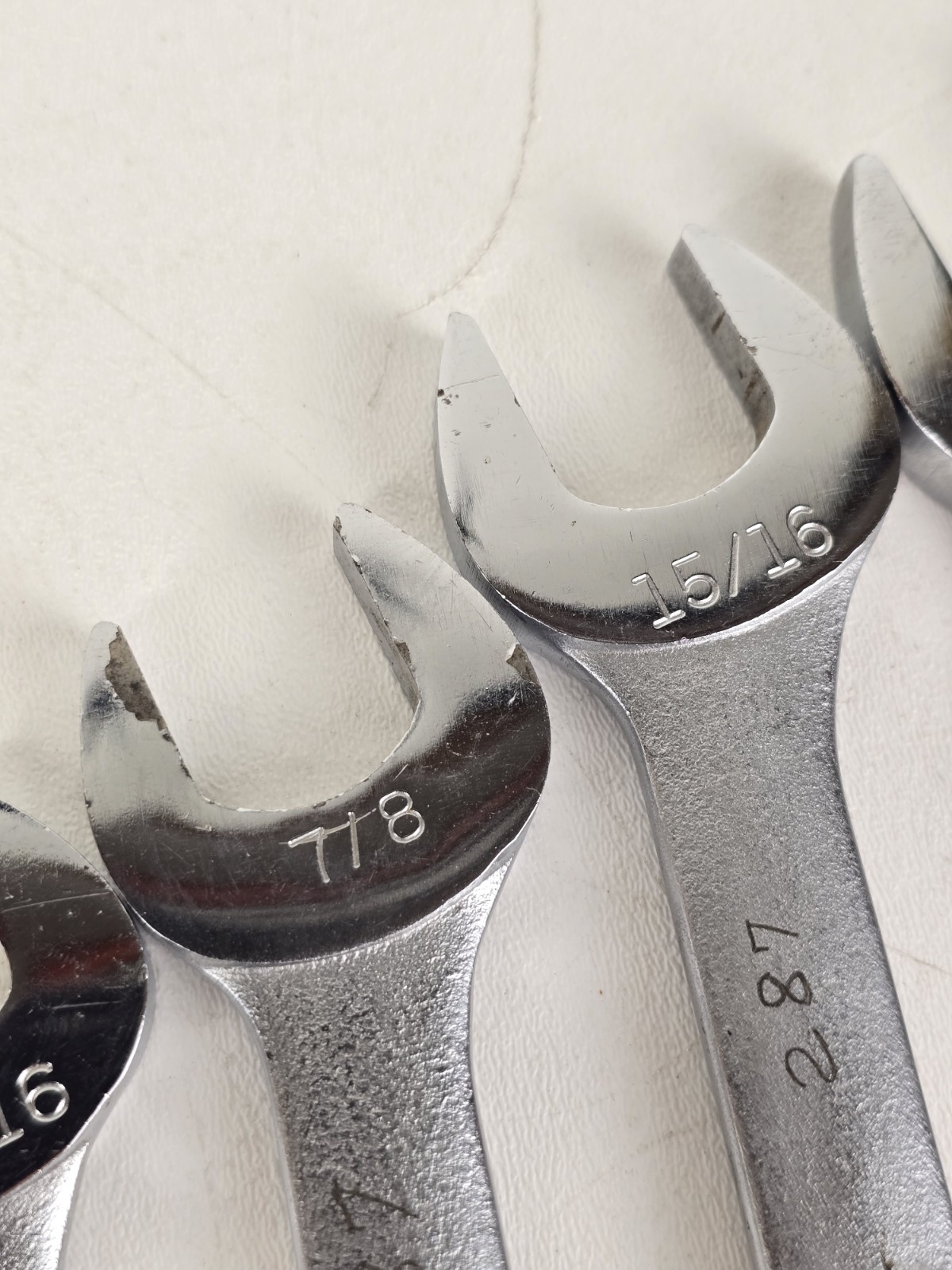 CRAFTSMAN 12PT SAE Combination Wrench Set 1/4″ to 1″ -V- & -VV- 14 pieces USA