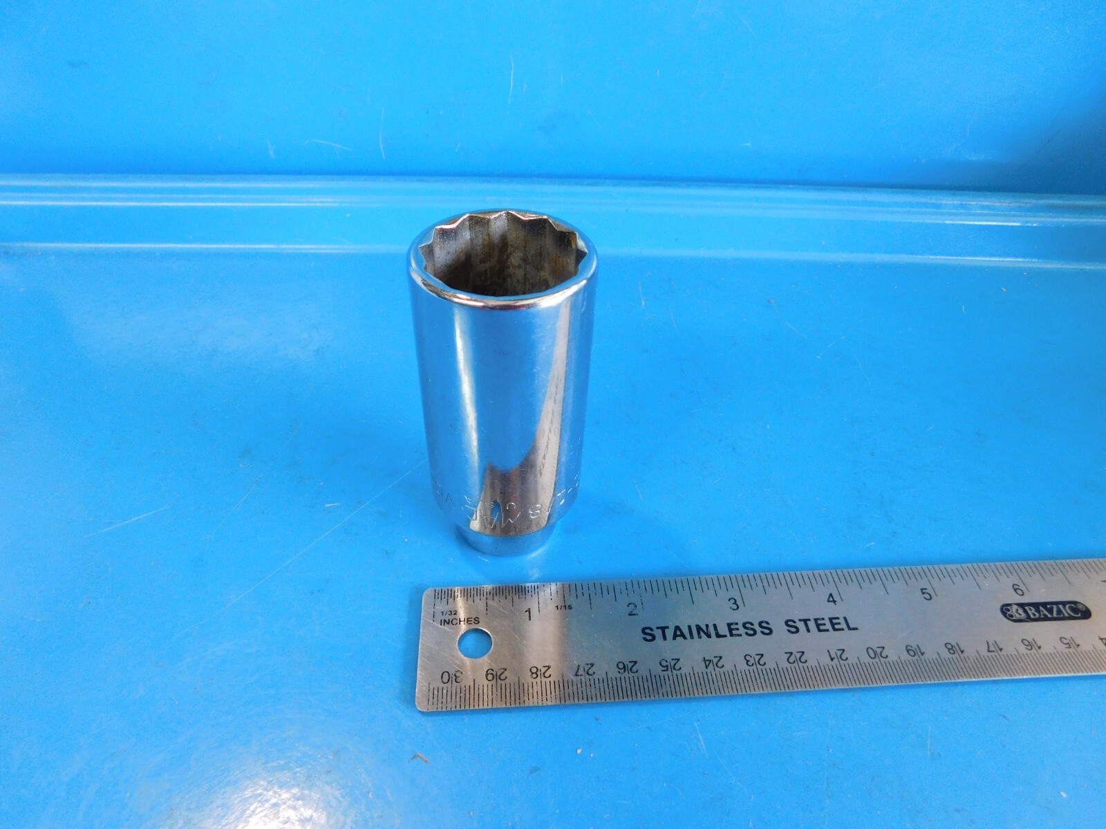 USED, MAC TOOLS » 1-1/8 IN. » DEEP 12 PT. 1/2 IN DR. SOCKET, PART #VD362