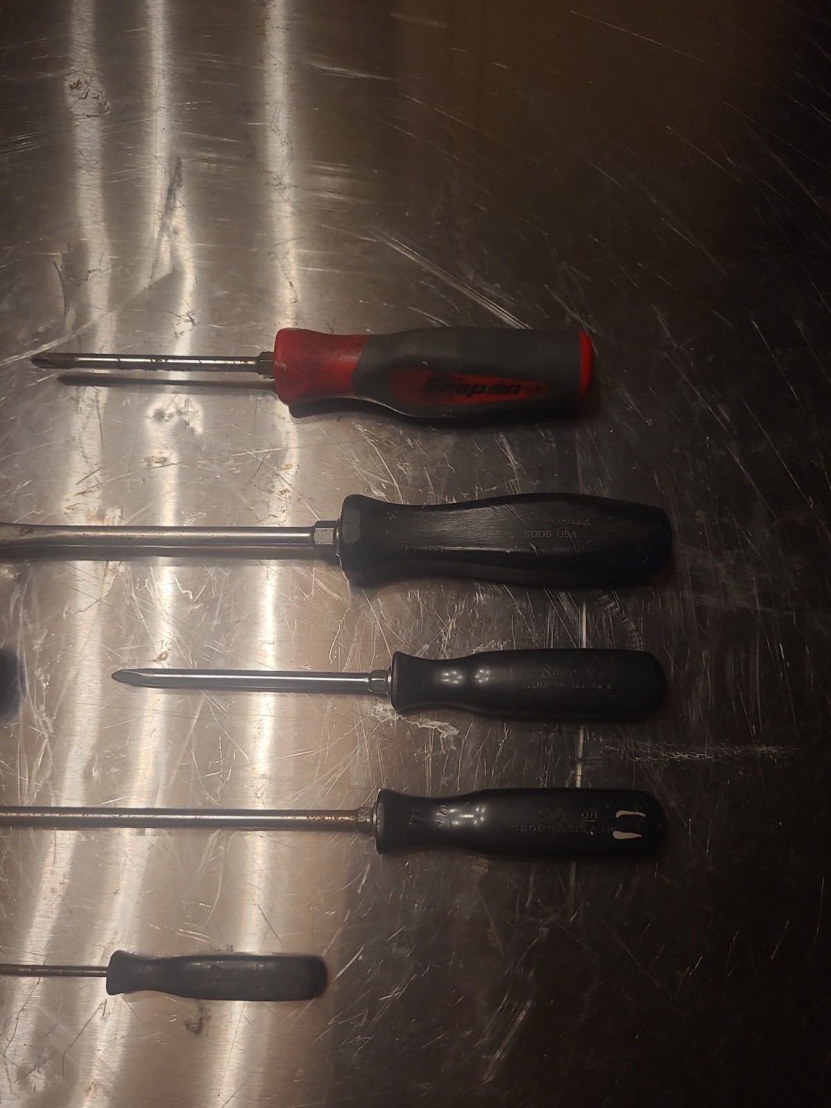 Snap On Screwdriver Set 6pcs Phillips And Flat Head