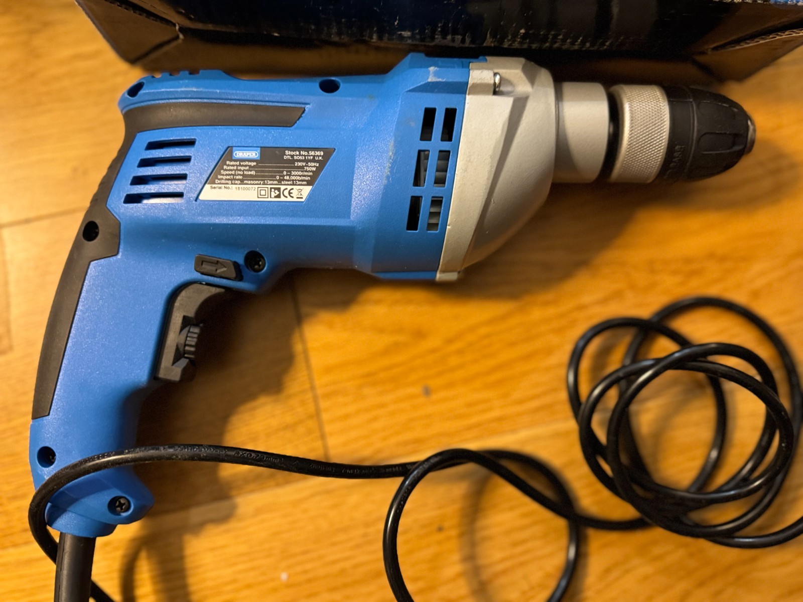Draper 750W Impact Drill – 56369