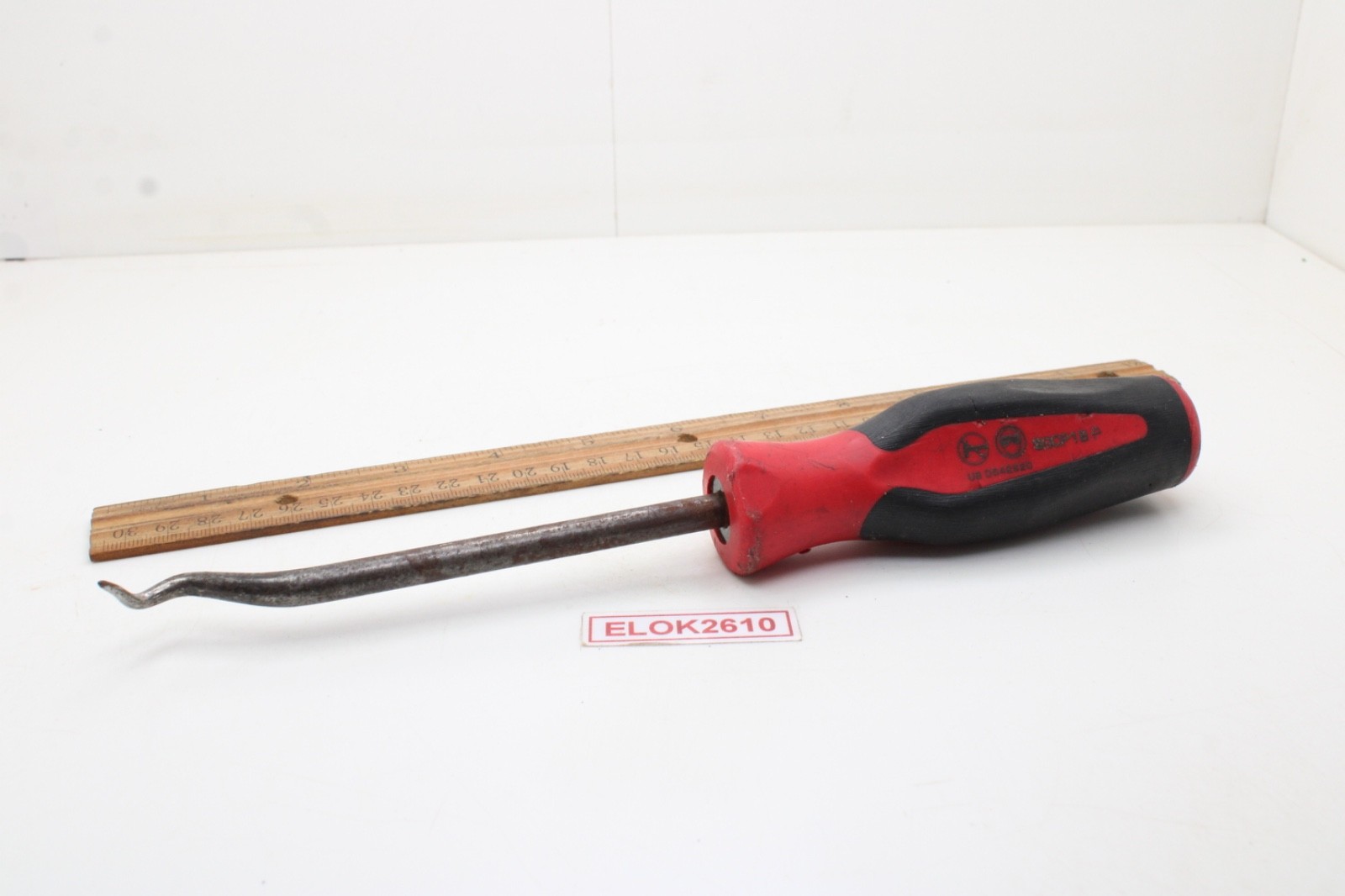 Snap-on SGCP1B 10″ Soft Red/Black Grip Cotter Pin Puller USA