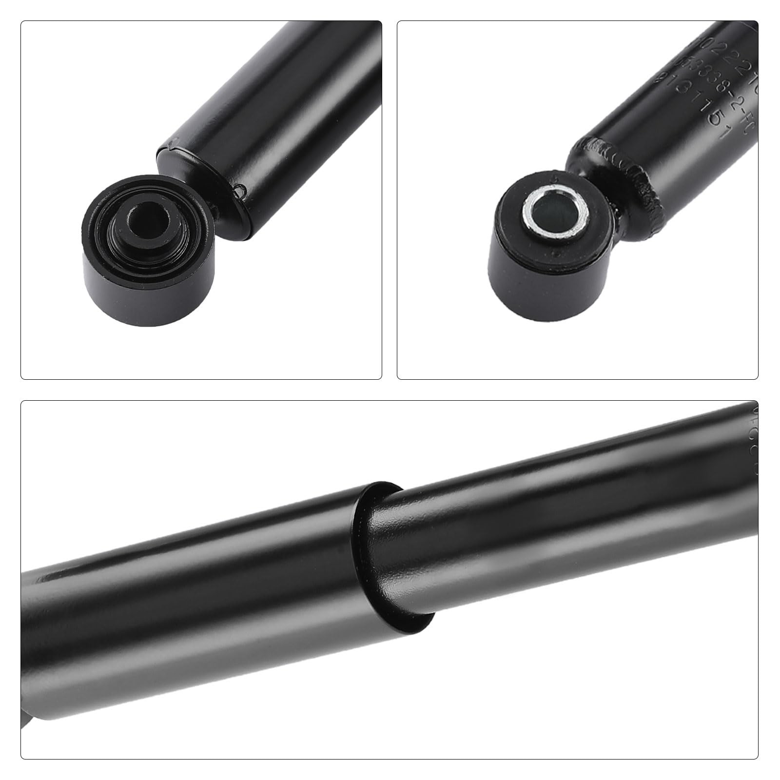 2x Shock Absorber Shock Absorber Rear Left Right 391mm Gas Pressure Compatible with…