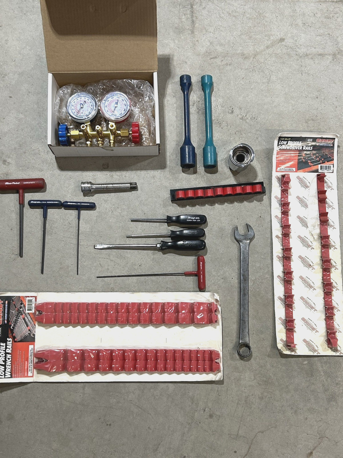 16 pcs Tool Lot Snap on Bluepoint TIF Ernst