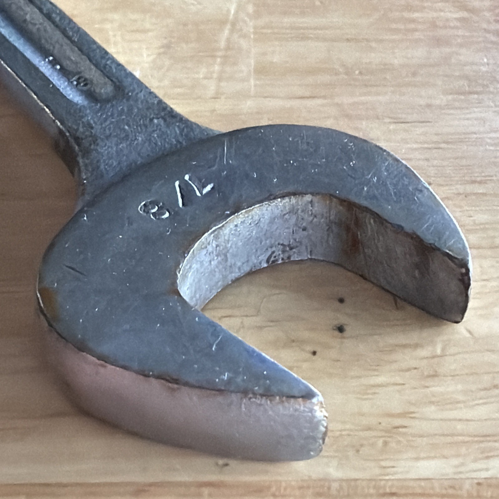 Bonney Tools 7/8″ x 15/16″ Double Open End Wrench E2830 Vintage Made in USA