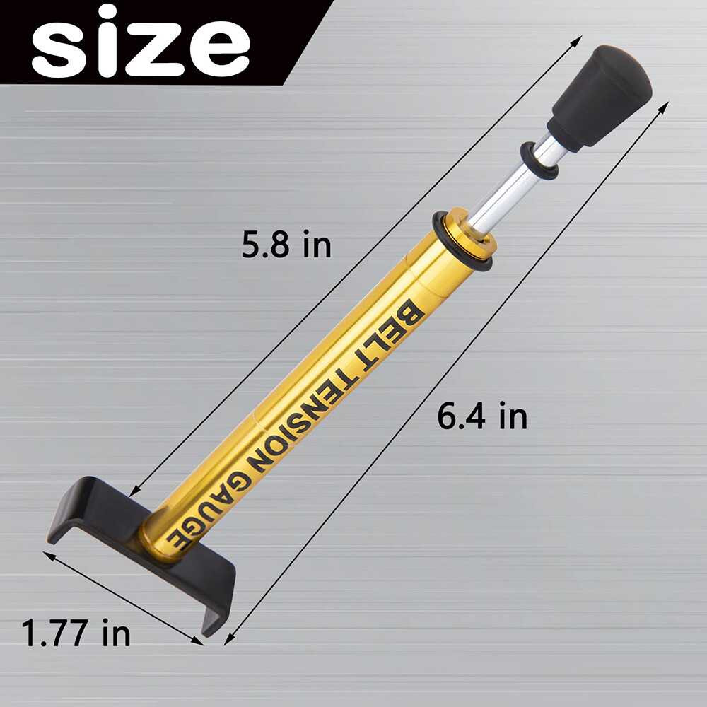 Motorcycle Secondary Drove Belt Adjustable Belt Tension Gauge Tool USA