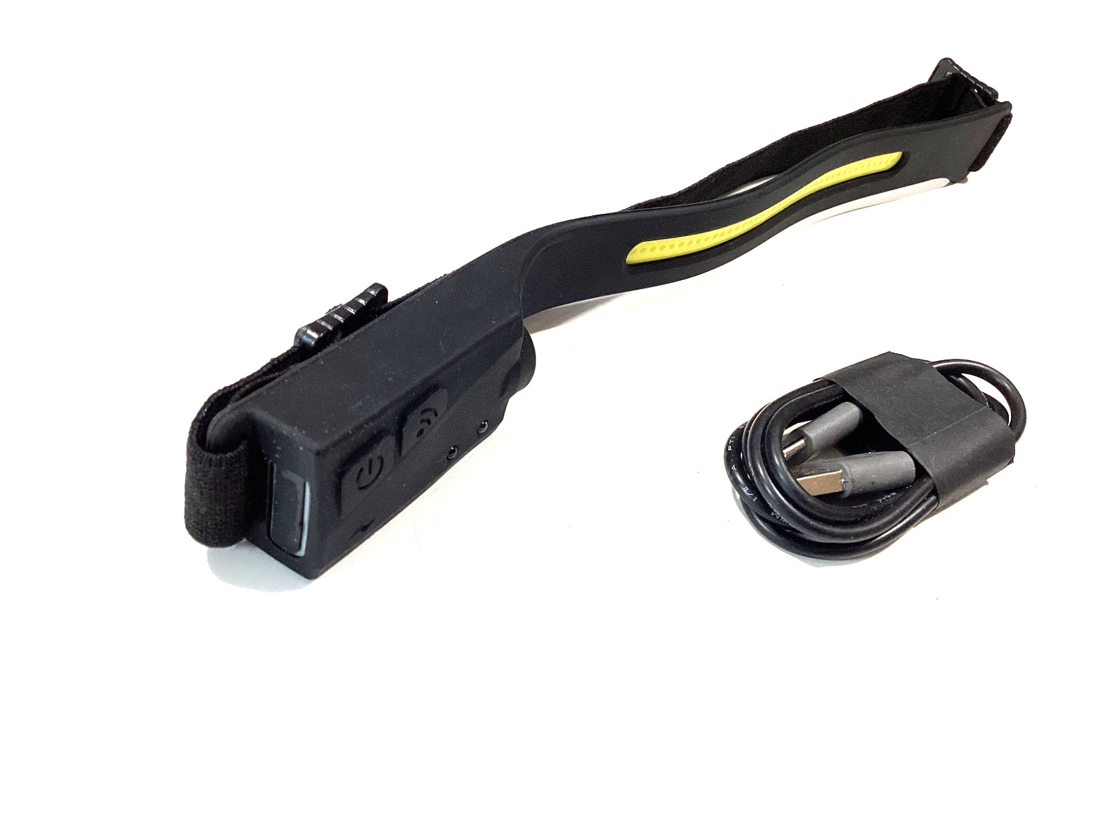 Dual Light NEW 500 Lumens LED Headlamp Hands Free Motion Sensor Strip Spotlight
