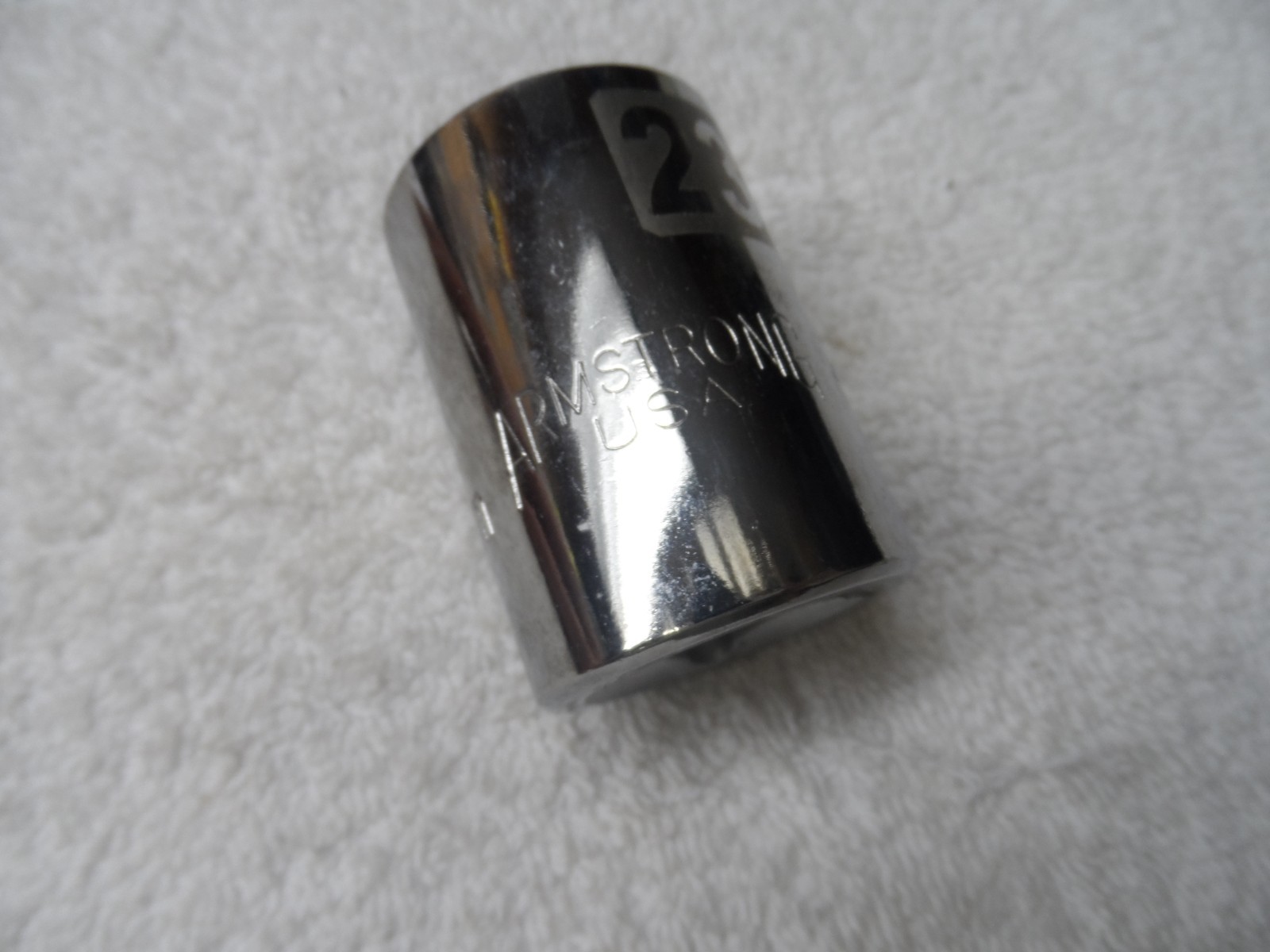 Armstrong 3/4 Drive Metric MM Socket, 12 pt, USA, 23mm – Part # 40-123