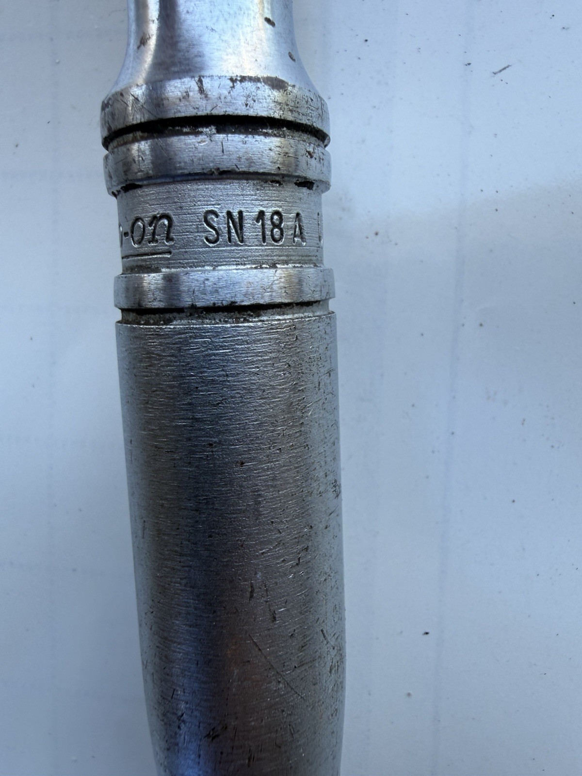 (4) Snap-on S4 -S12L-SN18A 1/2” Drive Handle Socket Breaker Bar Wrench 3/8” F10