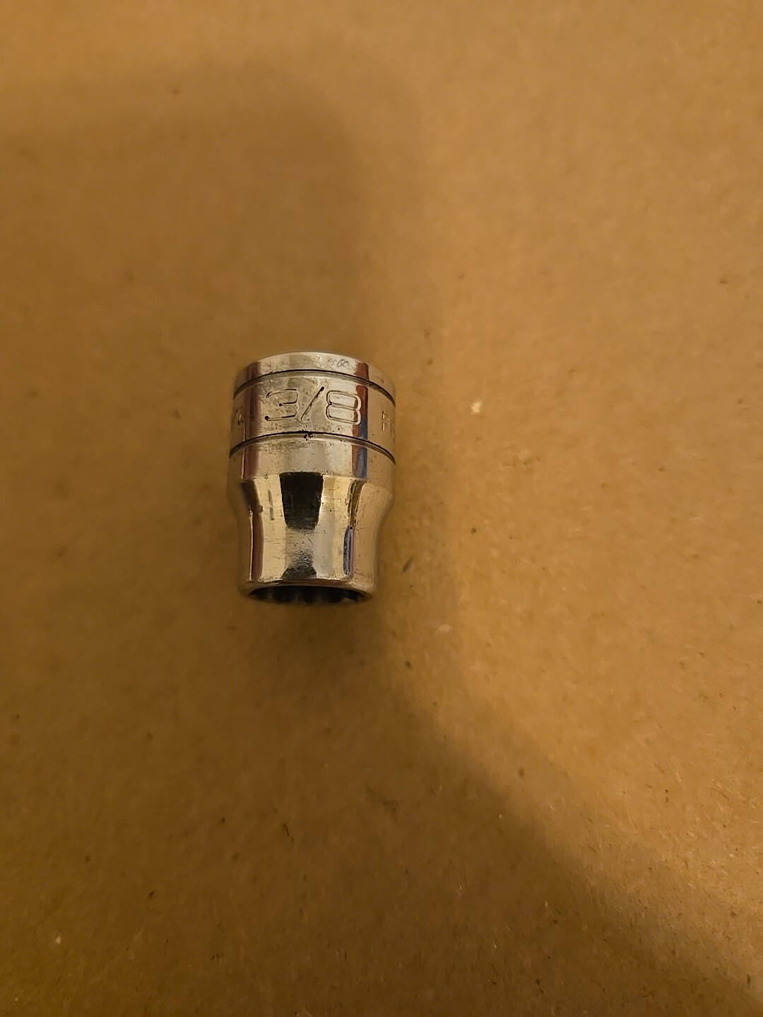 Snap On 3/8″ Drive 3/8″ 12PT SAE Shallow Chrome Socket F121