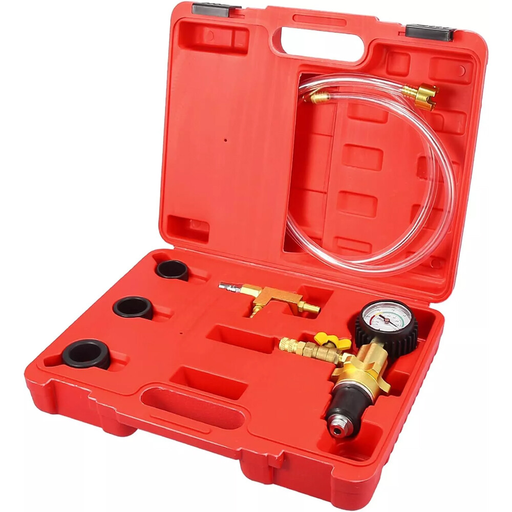 Auto Coolant Vacuum Kit Cooling System Vacuum Radiator Kit Refill + Purging Tool