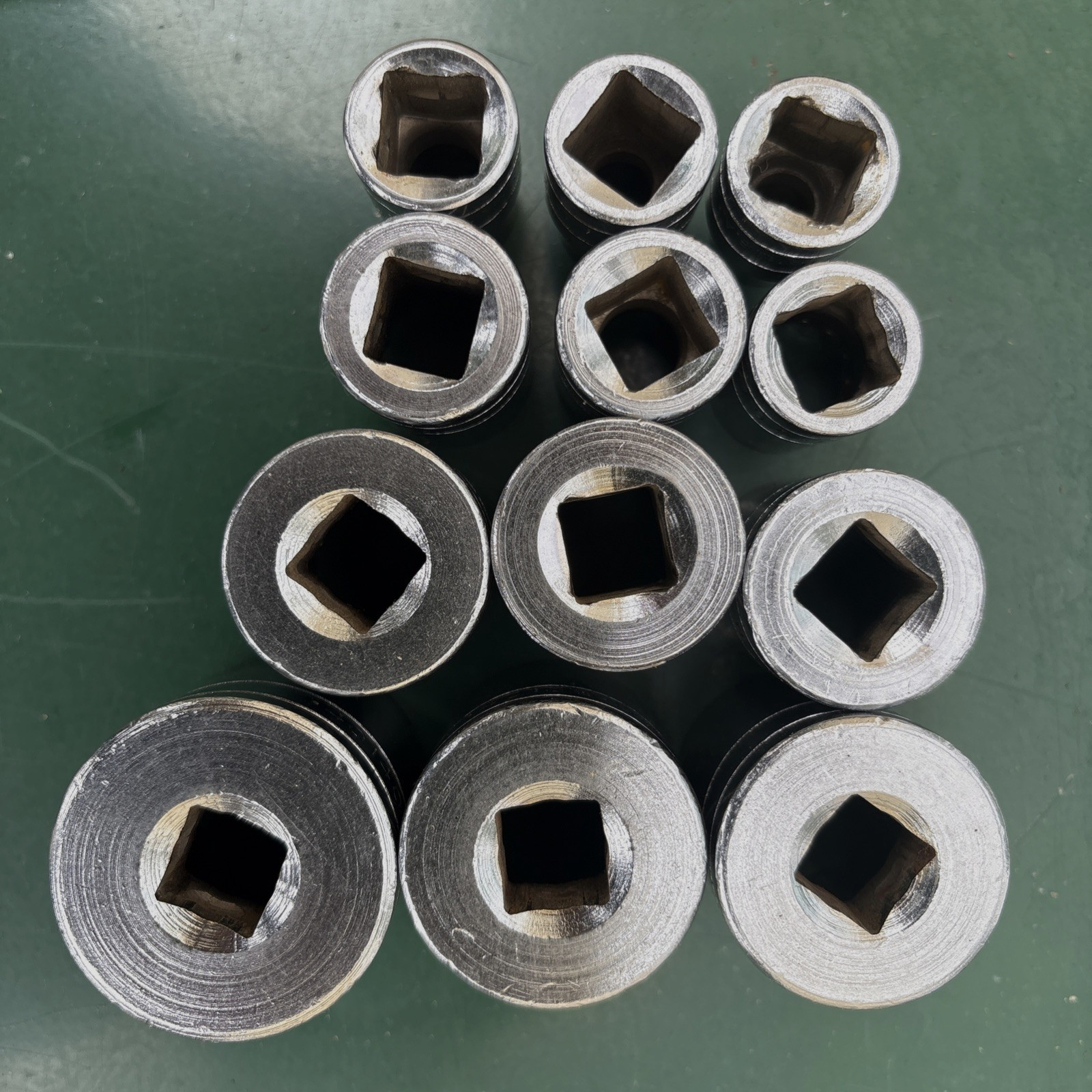 Vintage S-K (SK) Socket Lot – 1/2 Drive SAE 12 Pcs – 7/16” to 1 1/4”