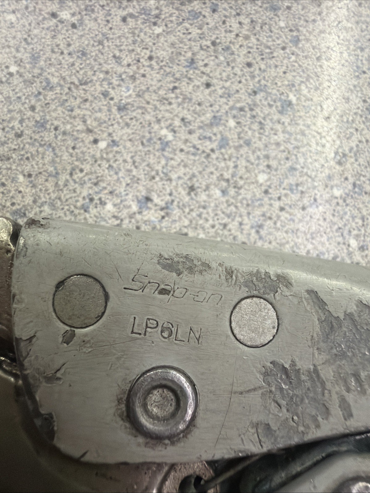 ✅ Snap-On LP6LN 6″ Long Nose Locking Vice Grip Pliers Gray USA USED 🇺🇸 T11