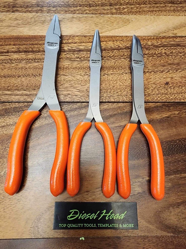 *NEW* Snap On Tools Ballin’ 21 Pc ORANGE Plier Set Free Shipping, Expedited.