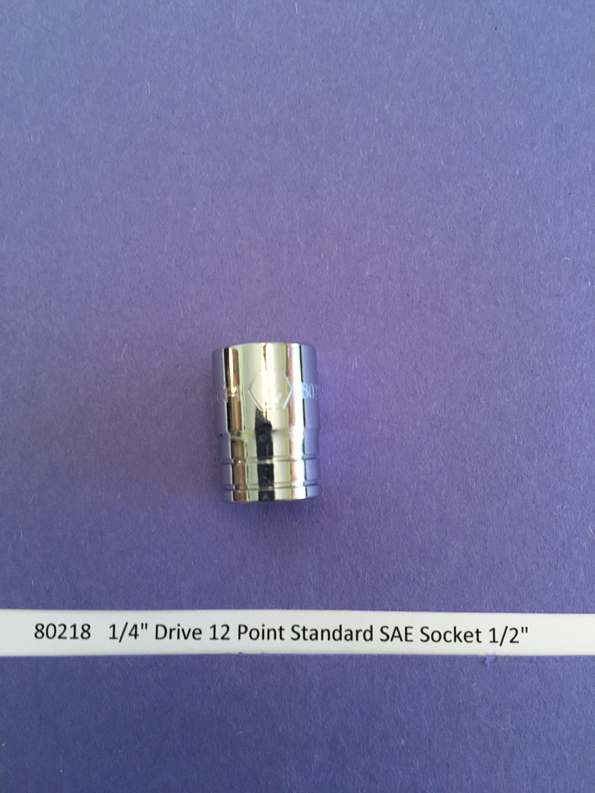 GearWrench 80218 1/4″ Drive 12 Point Standard SAE Socket 1/2″